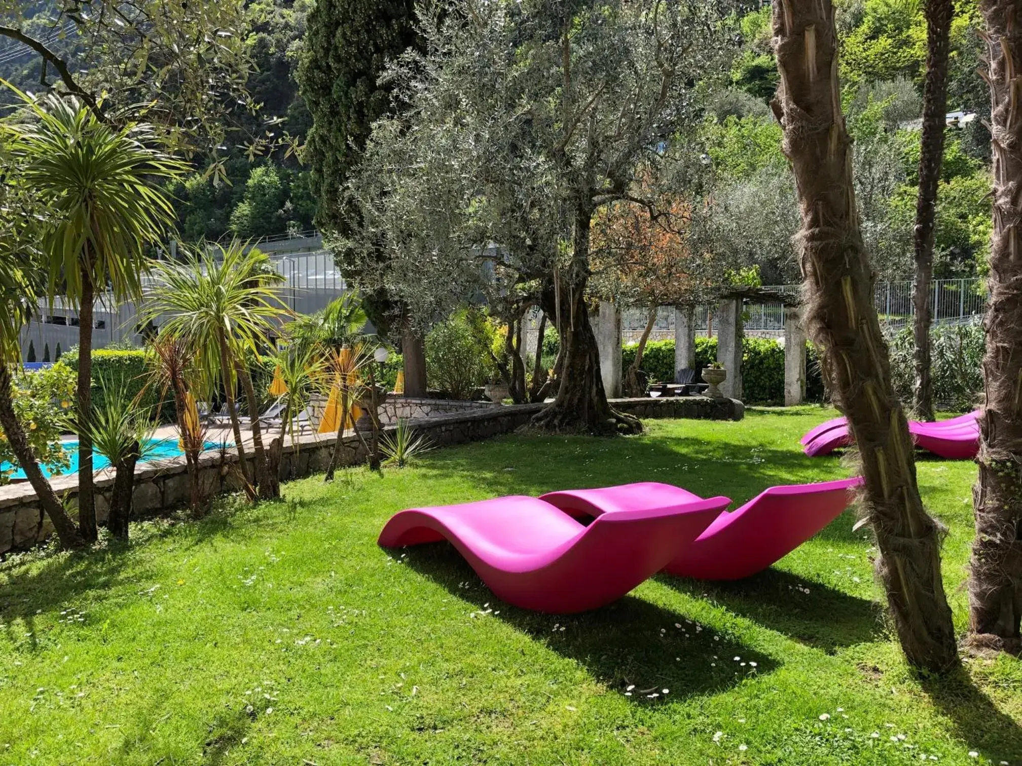 Garden in Hotel Villa Miravalle