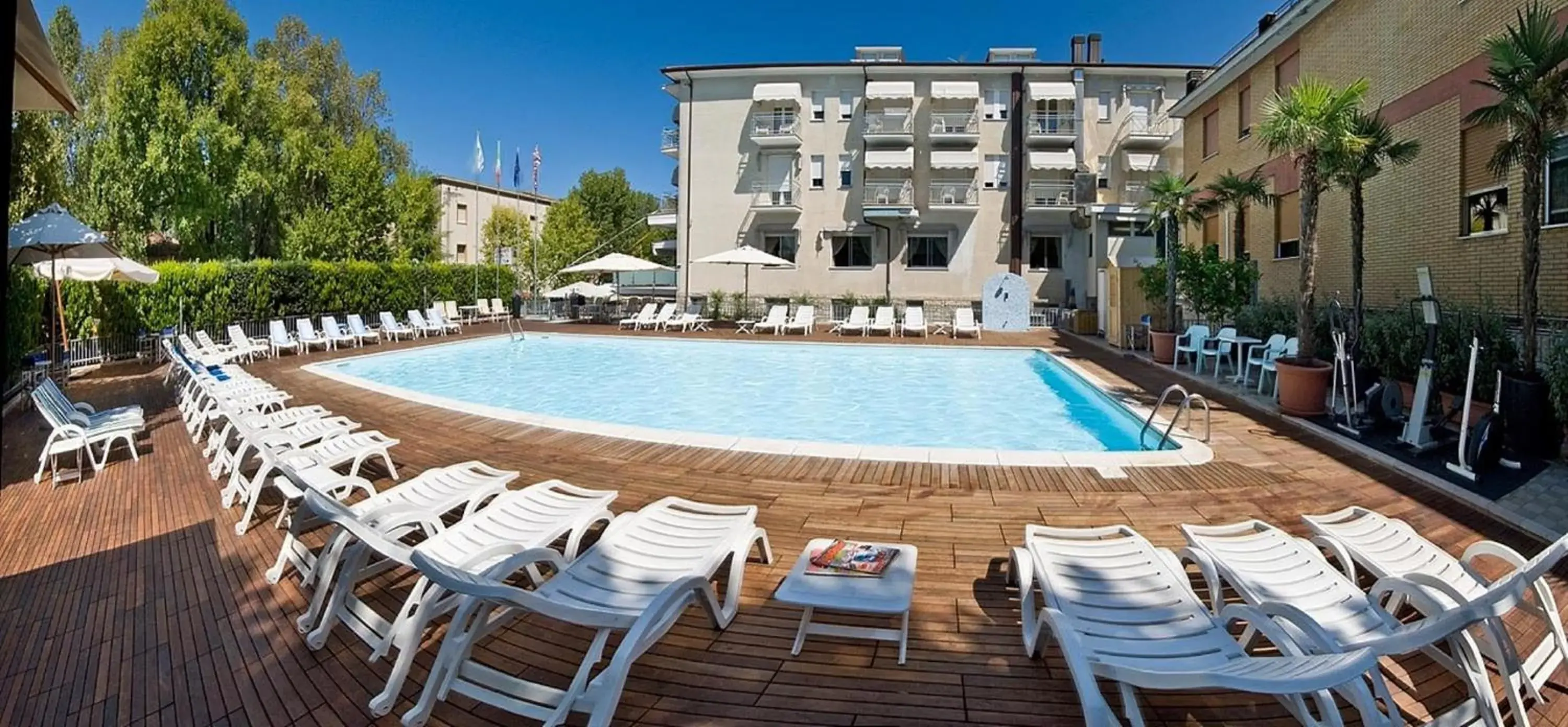 Pool view, Swimming Pool in Hotel St. Moritz