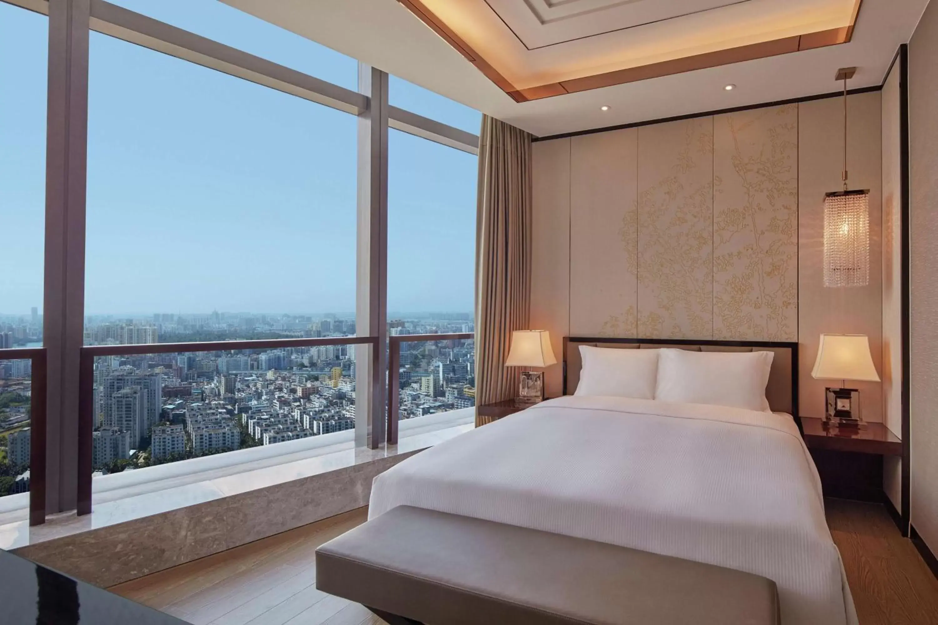 Bed in Hilton Haikou