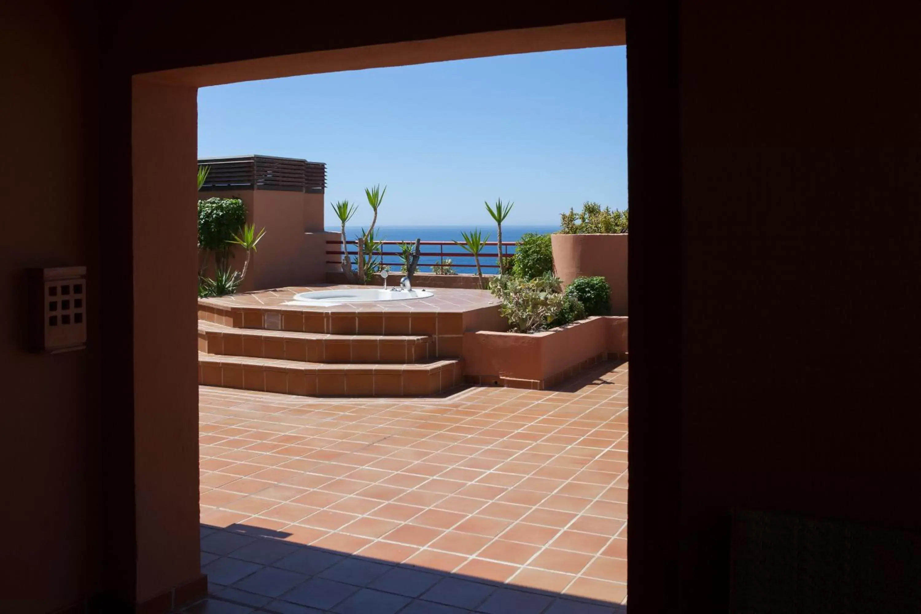 Balcony/Terrace in Ibersol Almuñecar Beach & Spa Hotel