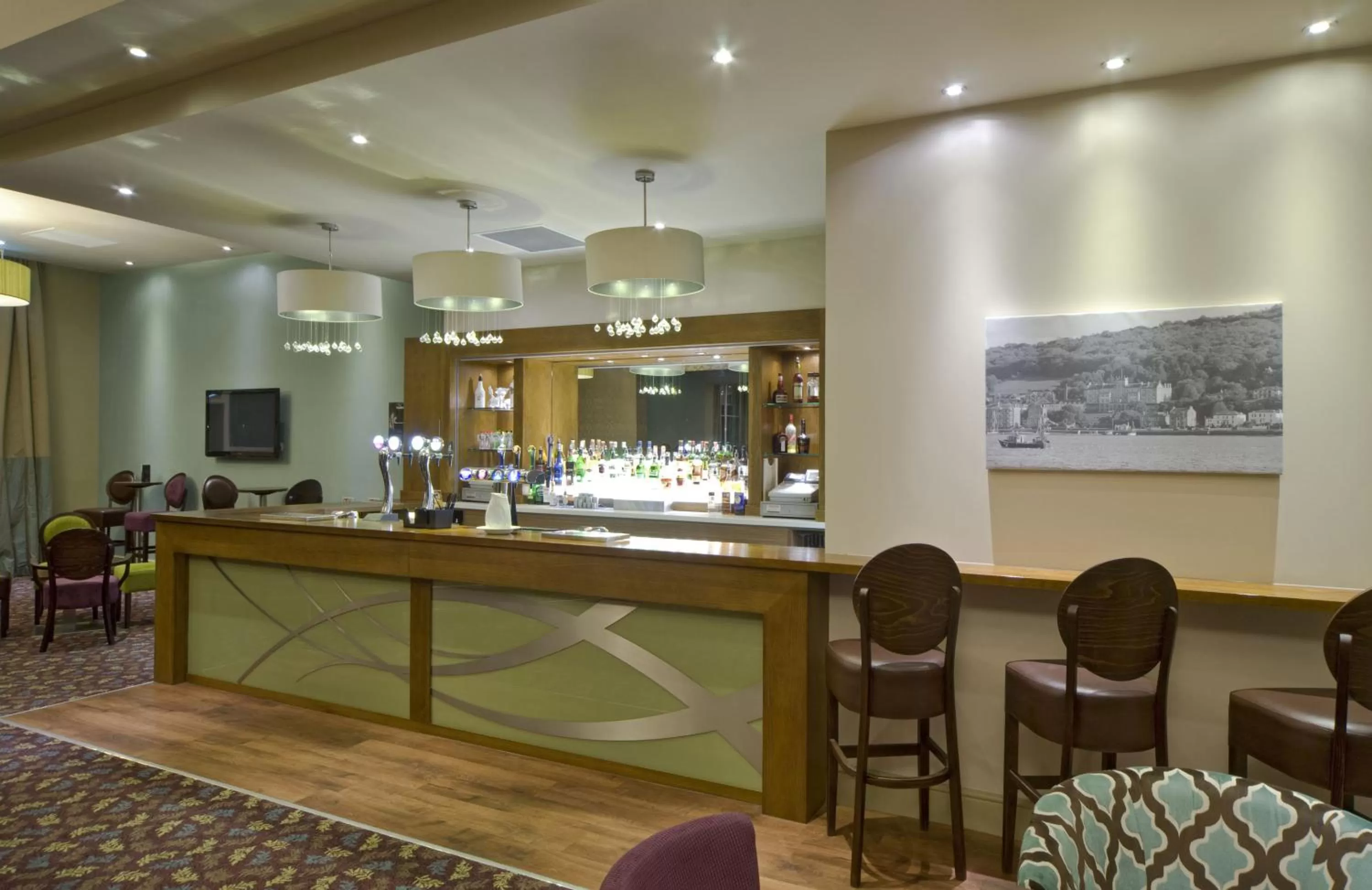 Lounge or bar in The Glenburn Hotel