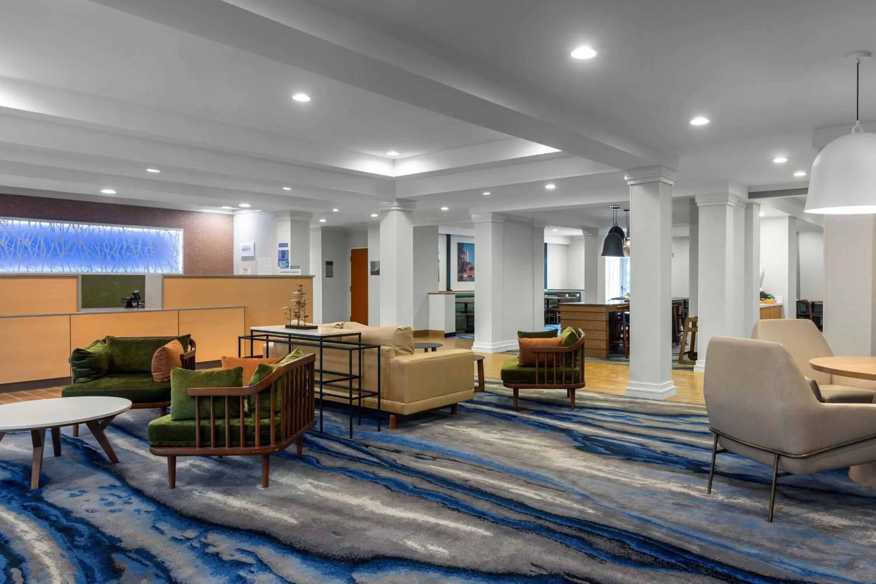 Lobby or reception in Fairfield Inn & Suites Elizabeth City