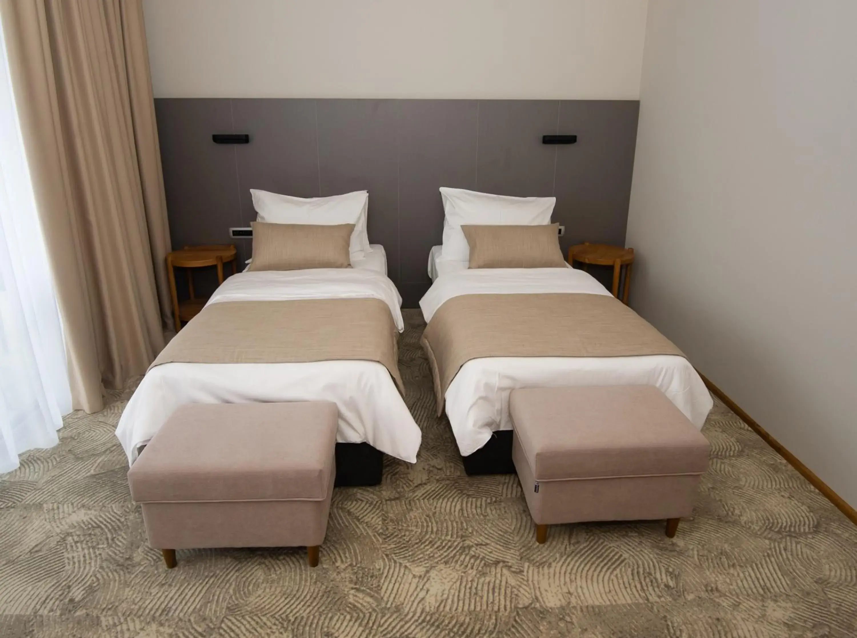Bed in Hotel Grande Casa