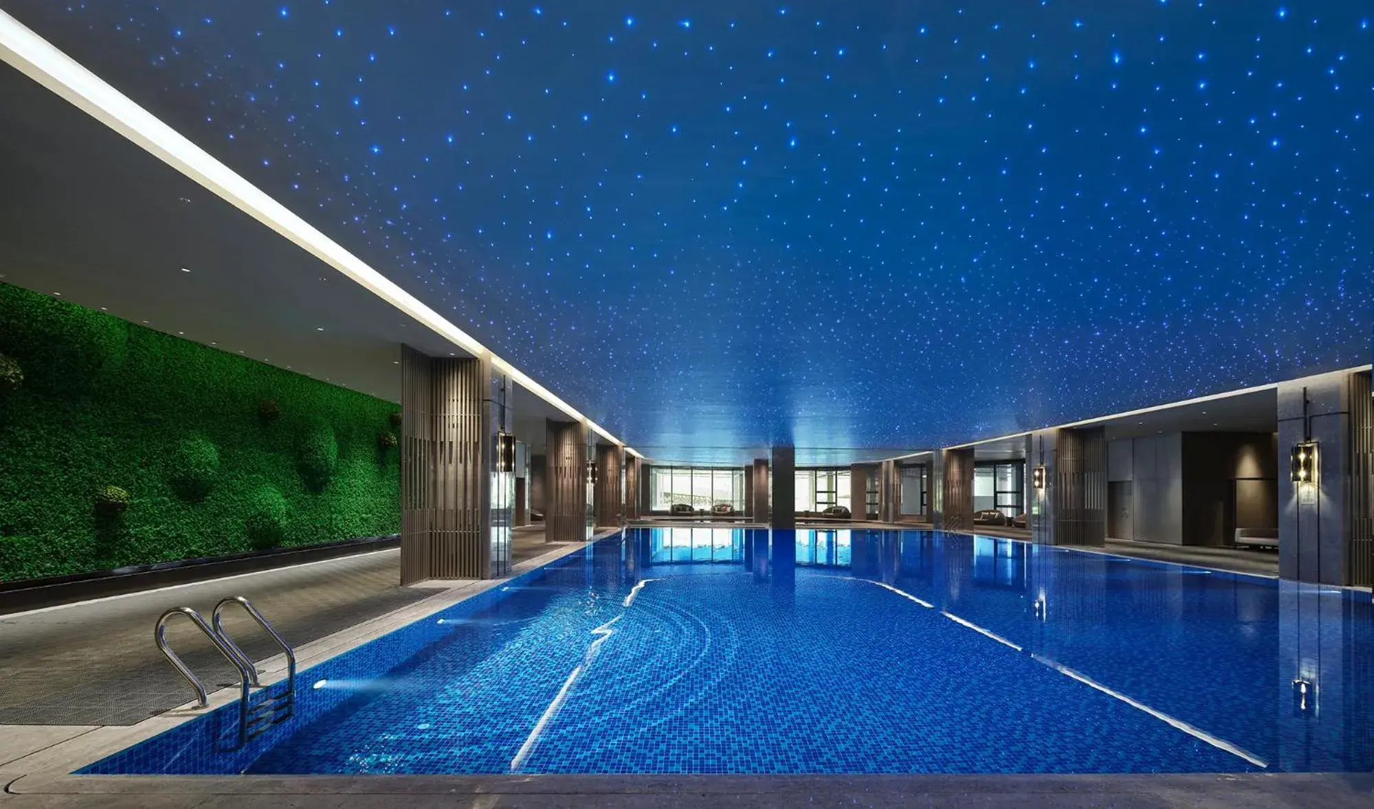 Pool view, Swimming Pool in HUALUXE Nanjing Yangtze River, an IHG Hotel