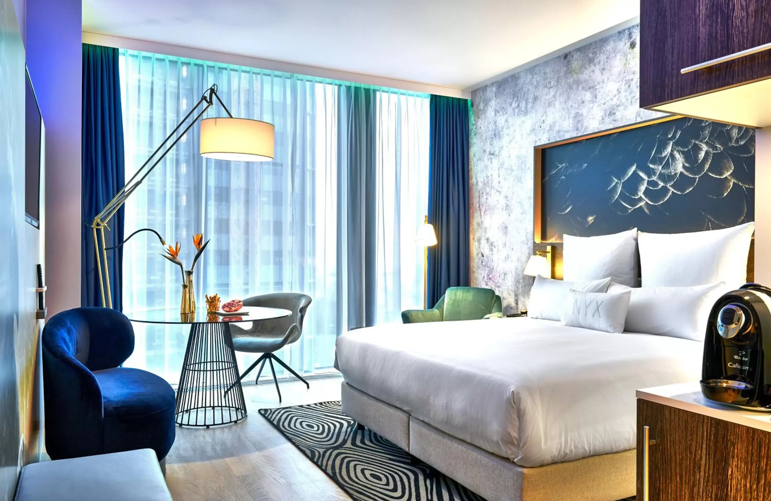 Bedroom, Bed in NYX Hotel Warsaw by Leonardo Hotels