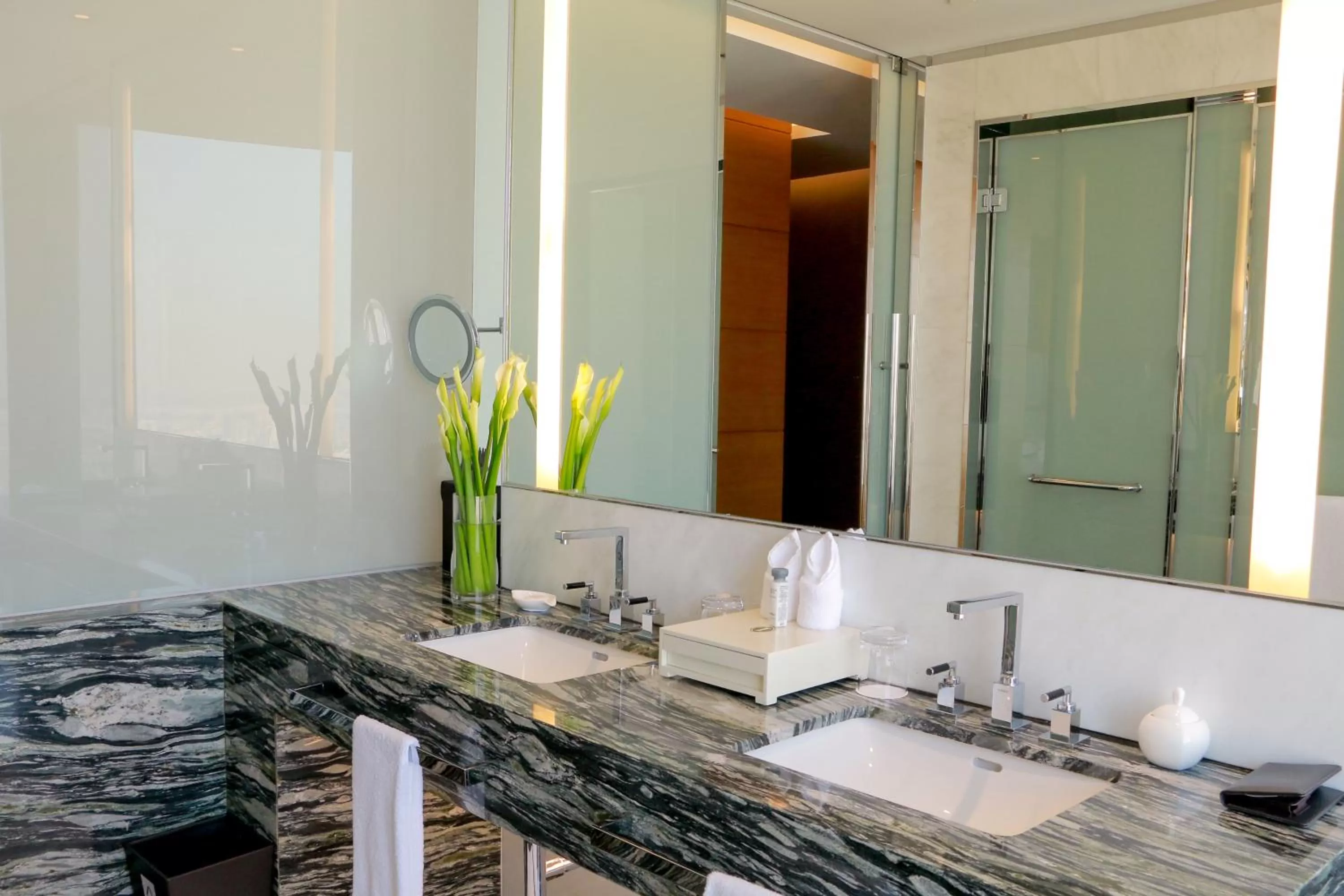 Bathroom in InterContinental Nanjing by IHG