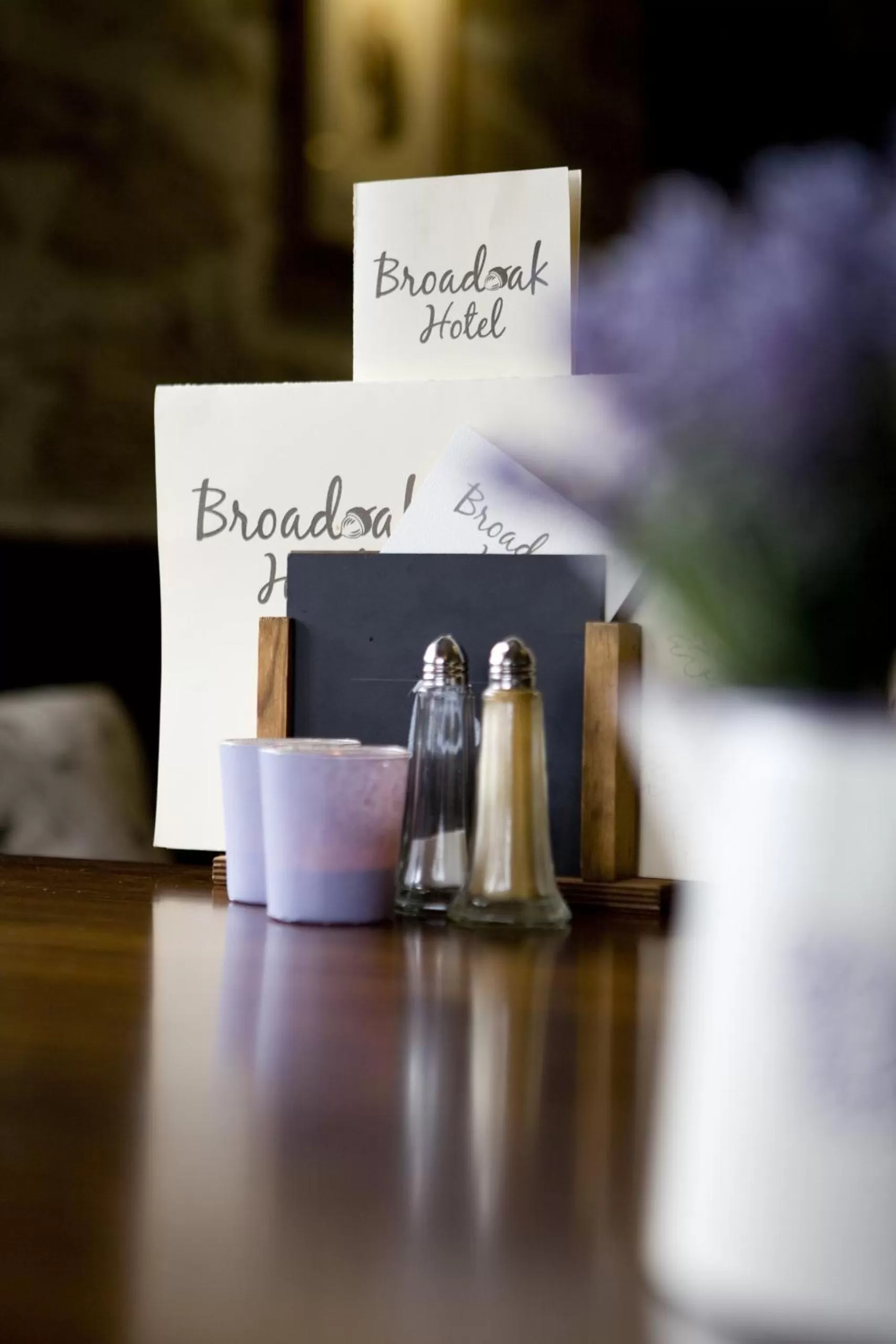 Dining area in The Broadoak