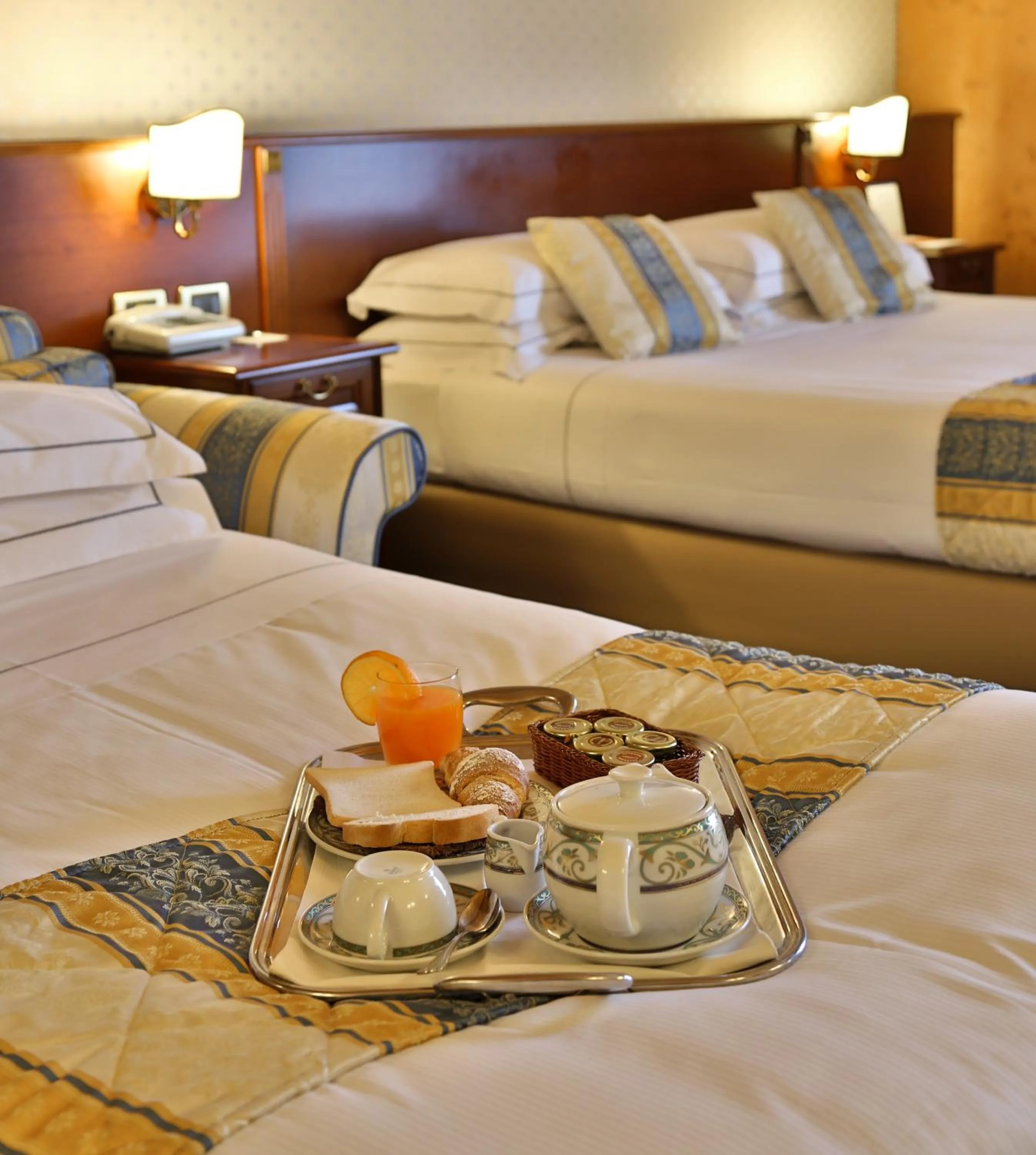 Bed in Best Western Classic Hotel