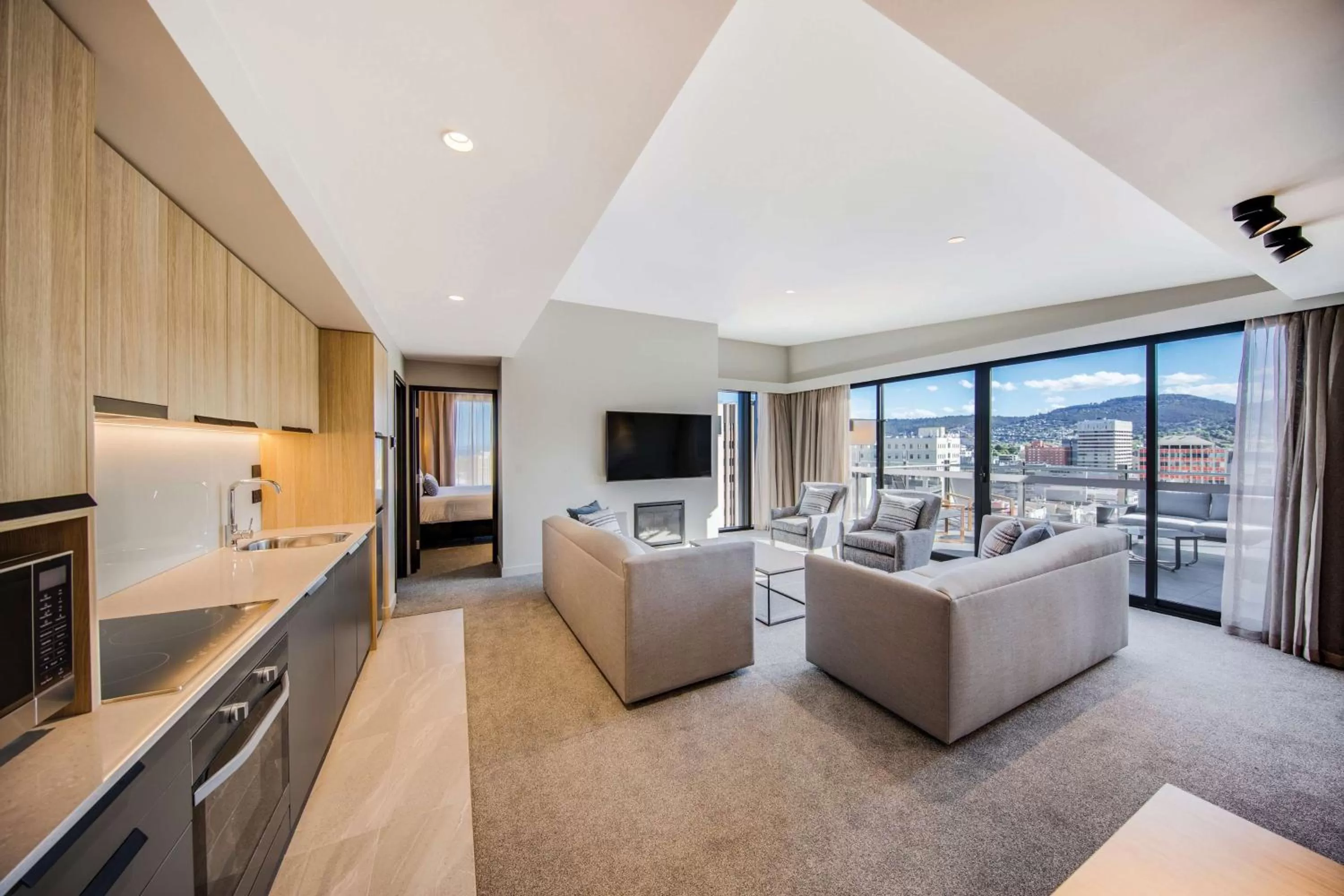 Photo of the whole room in Vibe Hotel Hobart