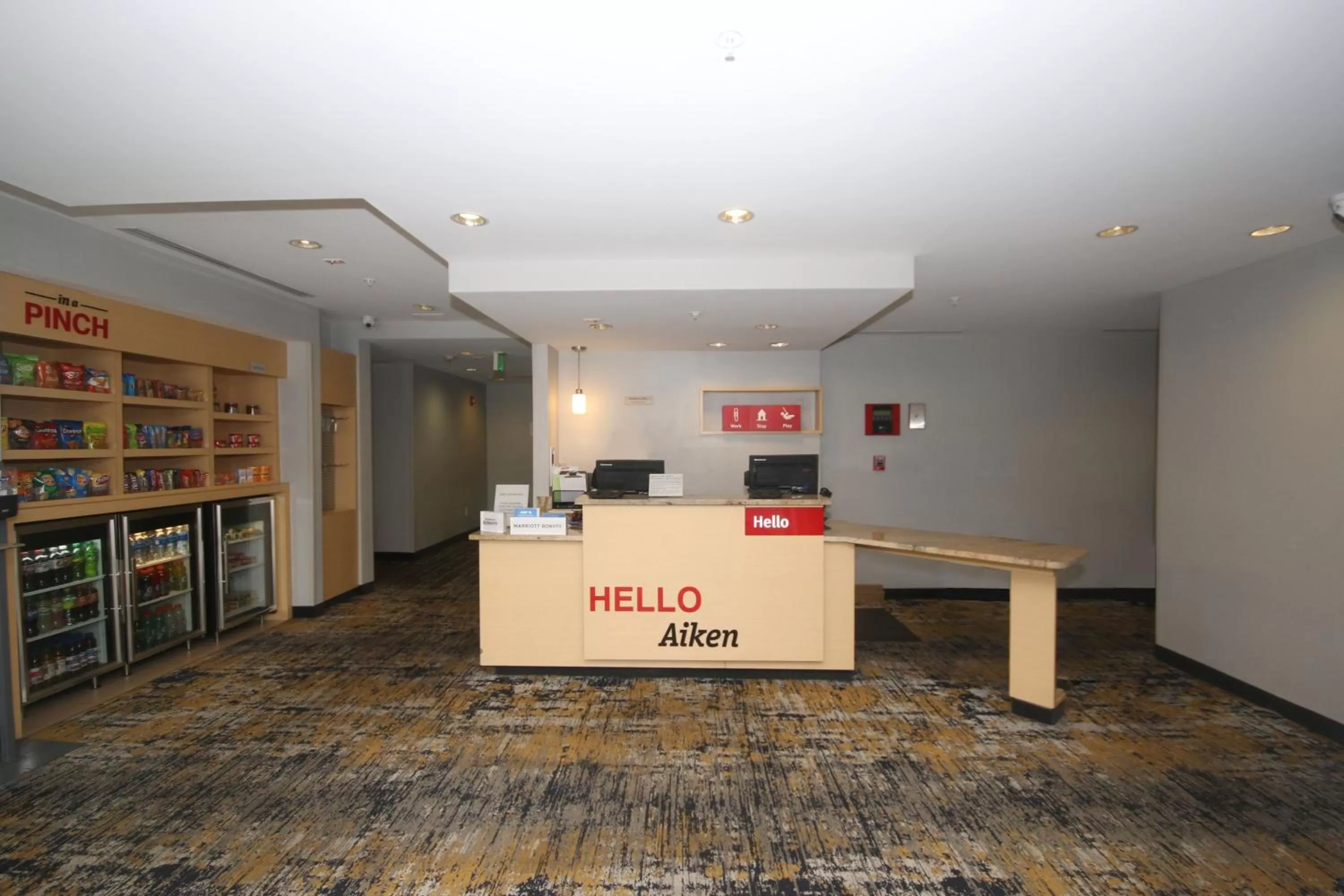 Lobby or reception in TownePlace Suites by Marriott Aiken Whiskey Road