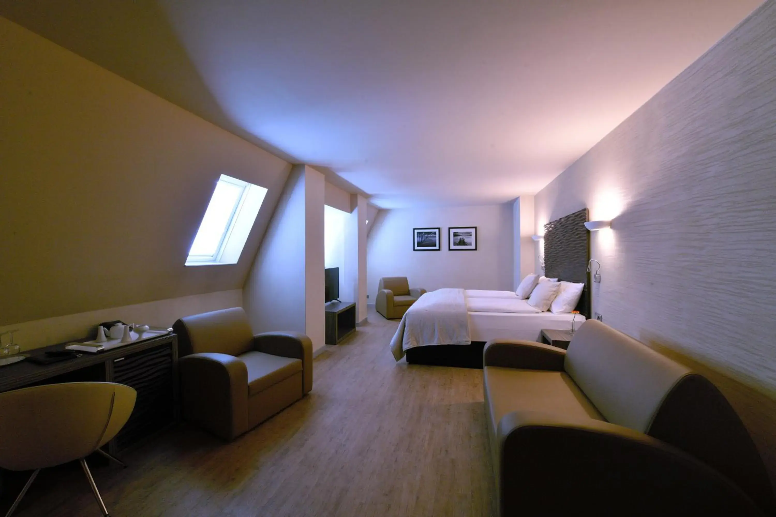 View (from property/room), Bed in Artim Hotel View (from property/room), Bed in Artim Hotel