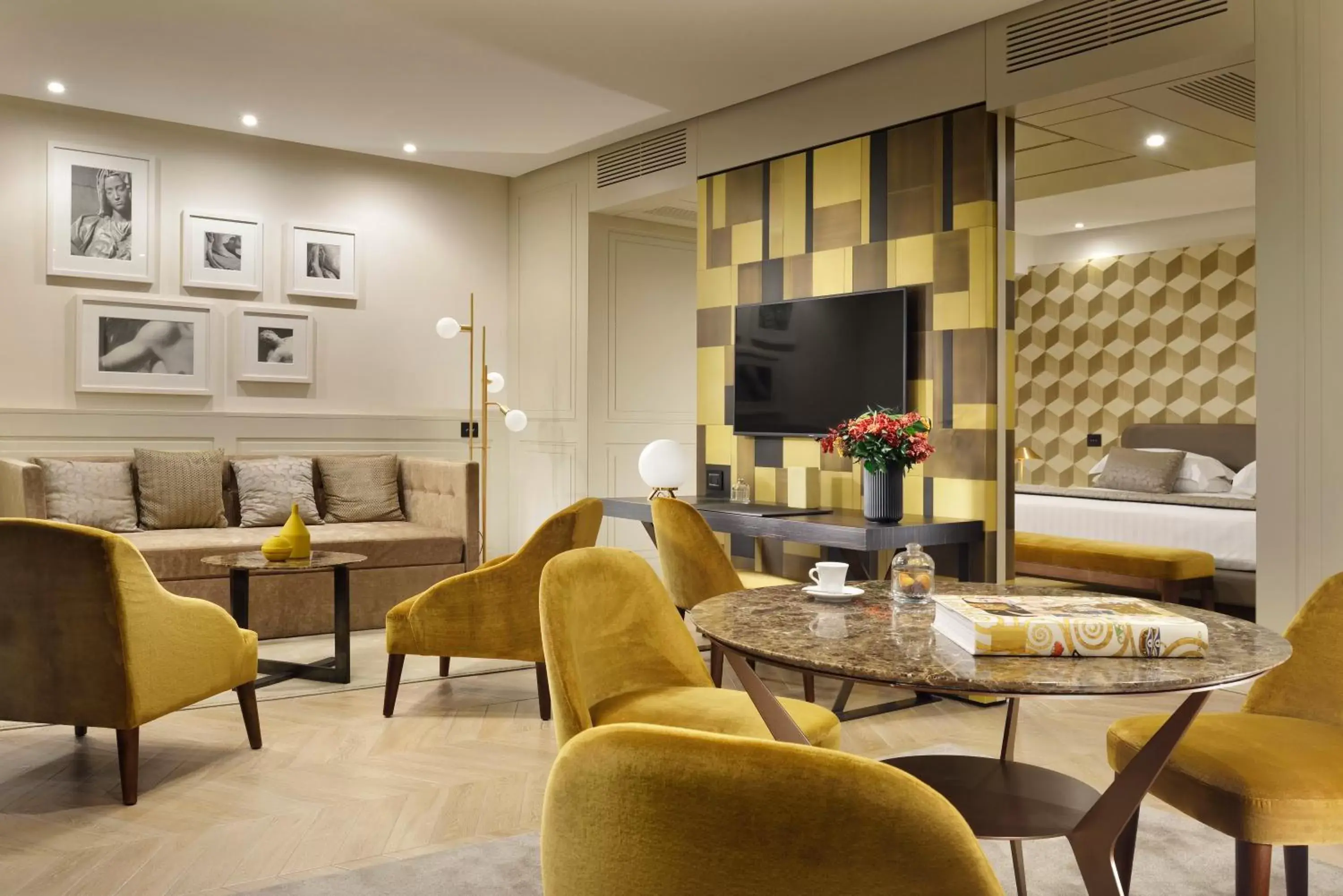 Living room in Margutta 54 Luxury Suites