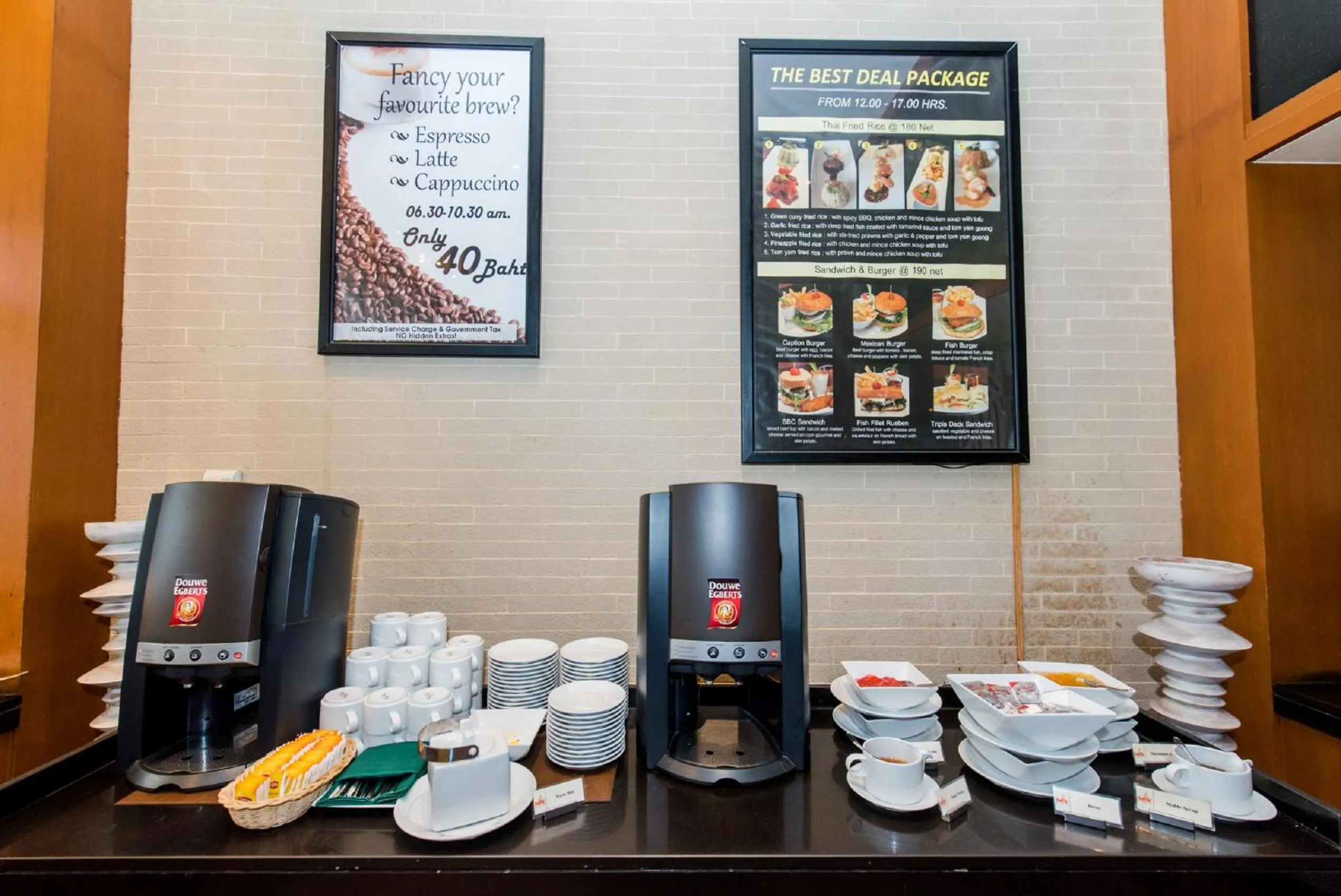 Buffet breakfast in ASHLEE Hub Hotel Patong