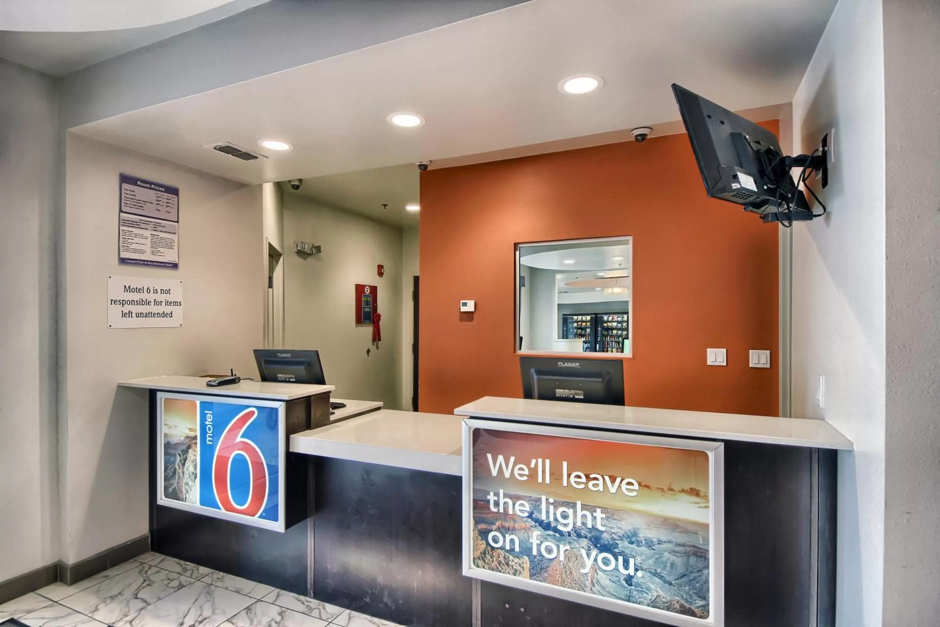 Lobby or reception in Motel 6-Weslaco, TX
