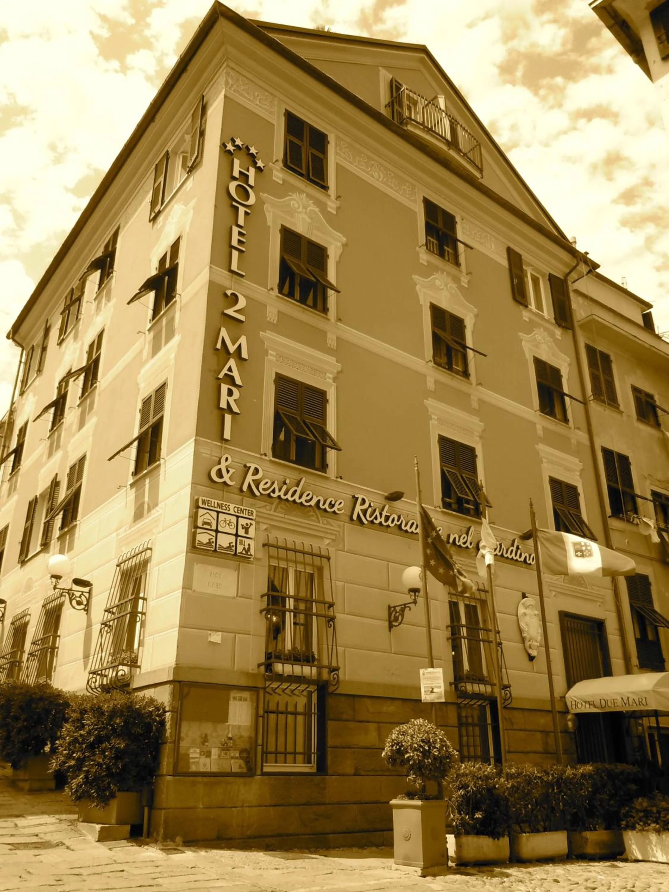 Facade/entrance in Hotel Due Mari