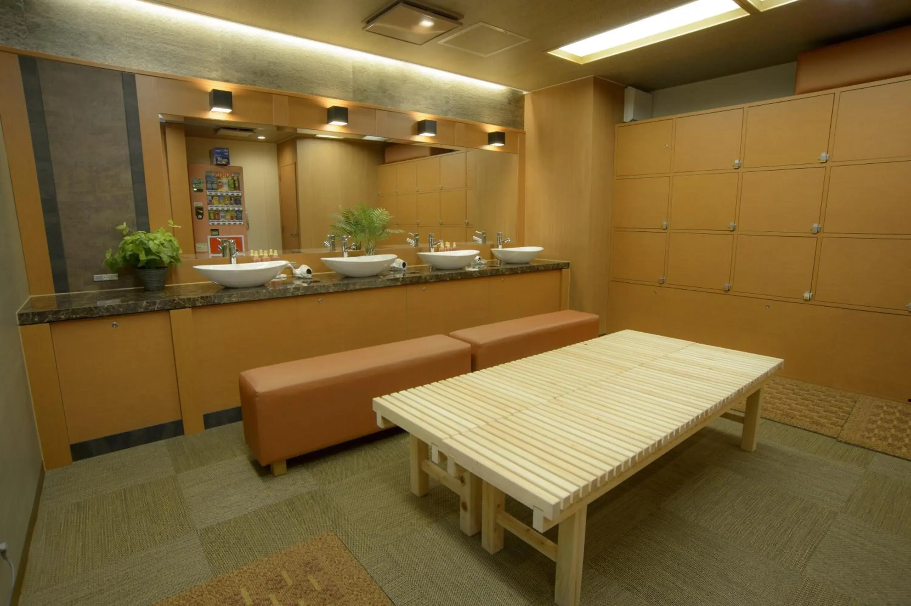 Hot Spring Bath, Restaurant/Places to Eat in Hotel Relief Sapporo Susukino