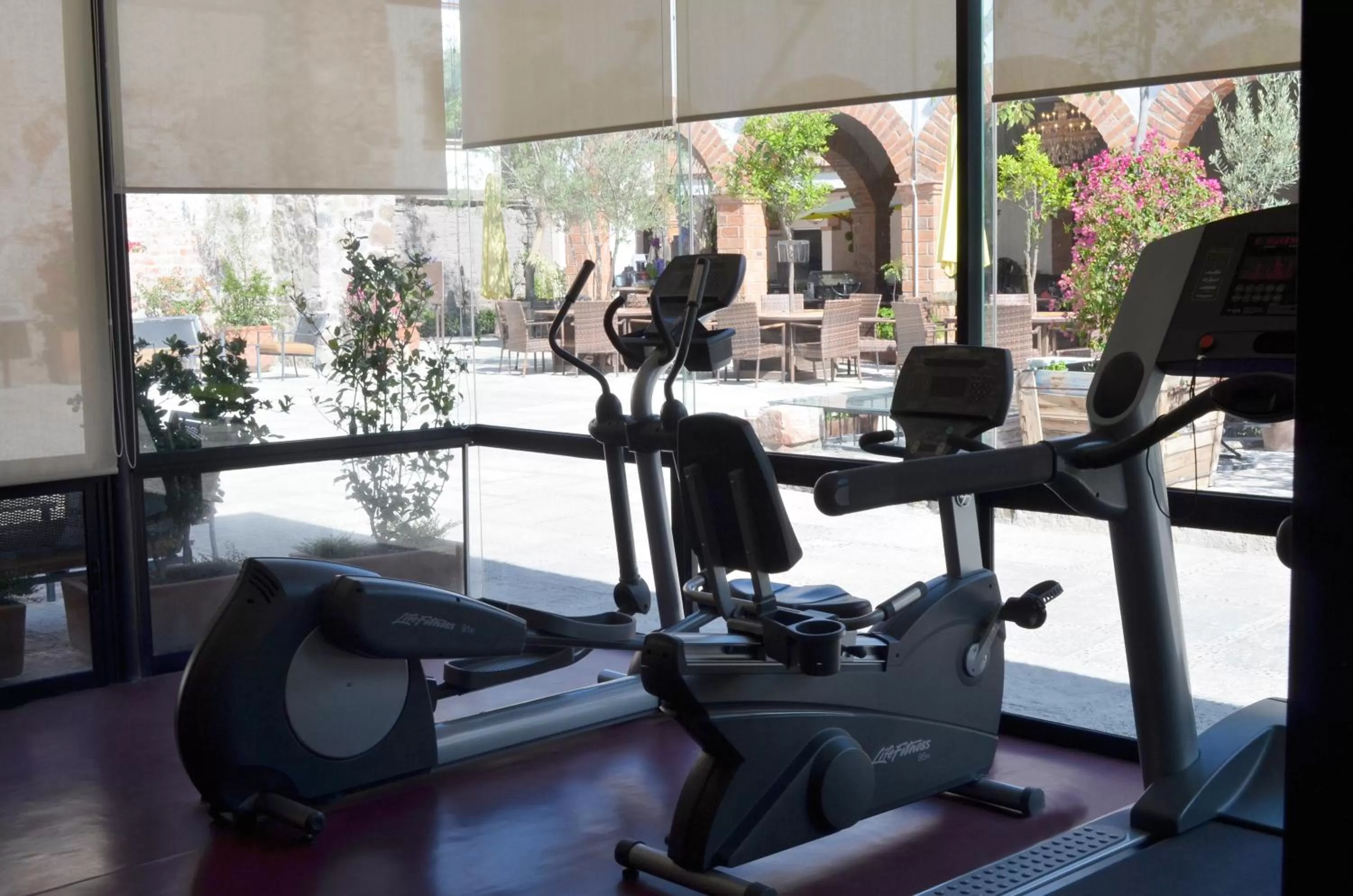 Fitness centre/facilities in Hotel Hacienda San Cristóbal