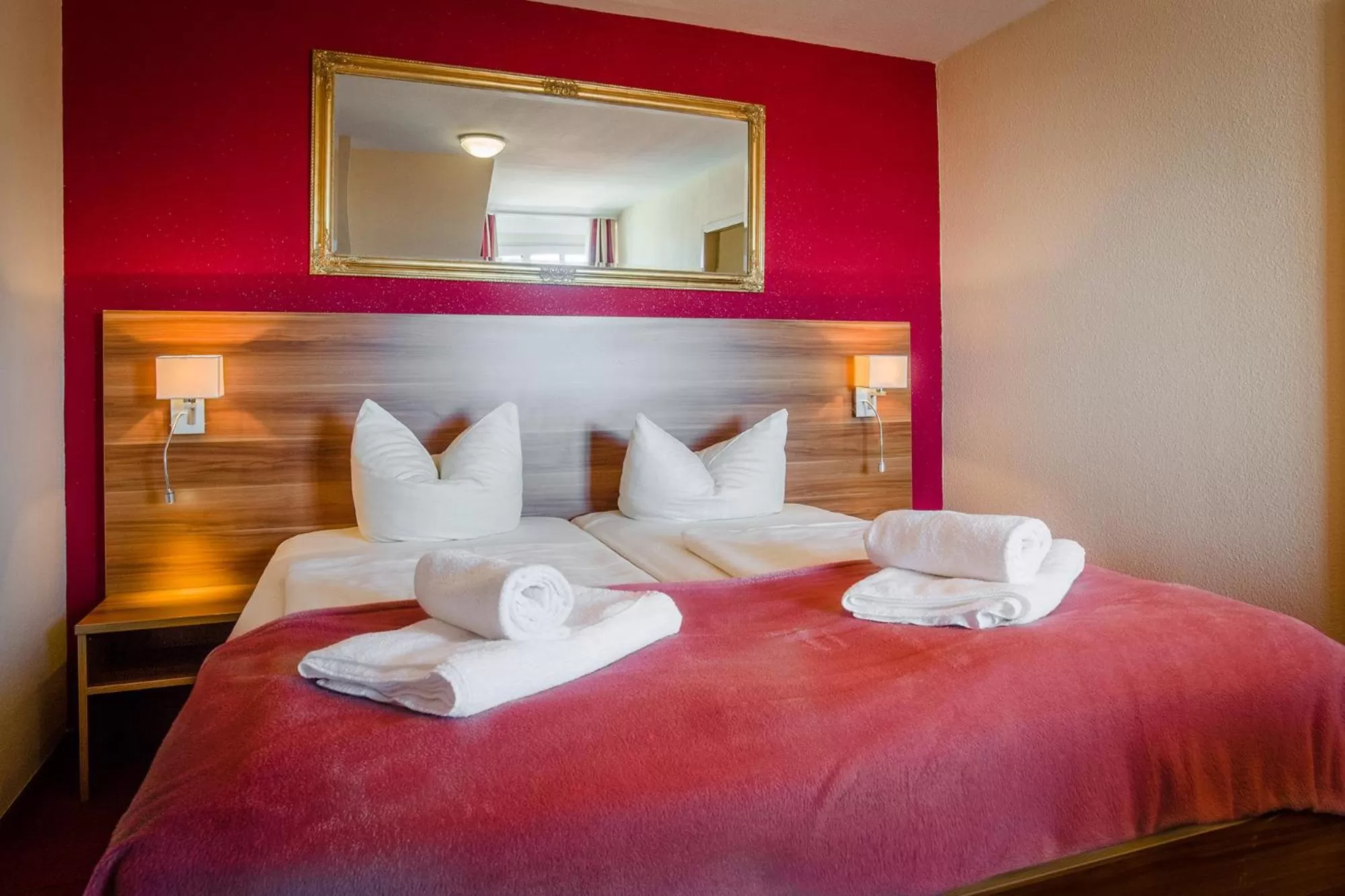 Bed in Hotel Mira Mare