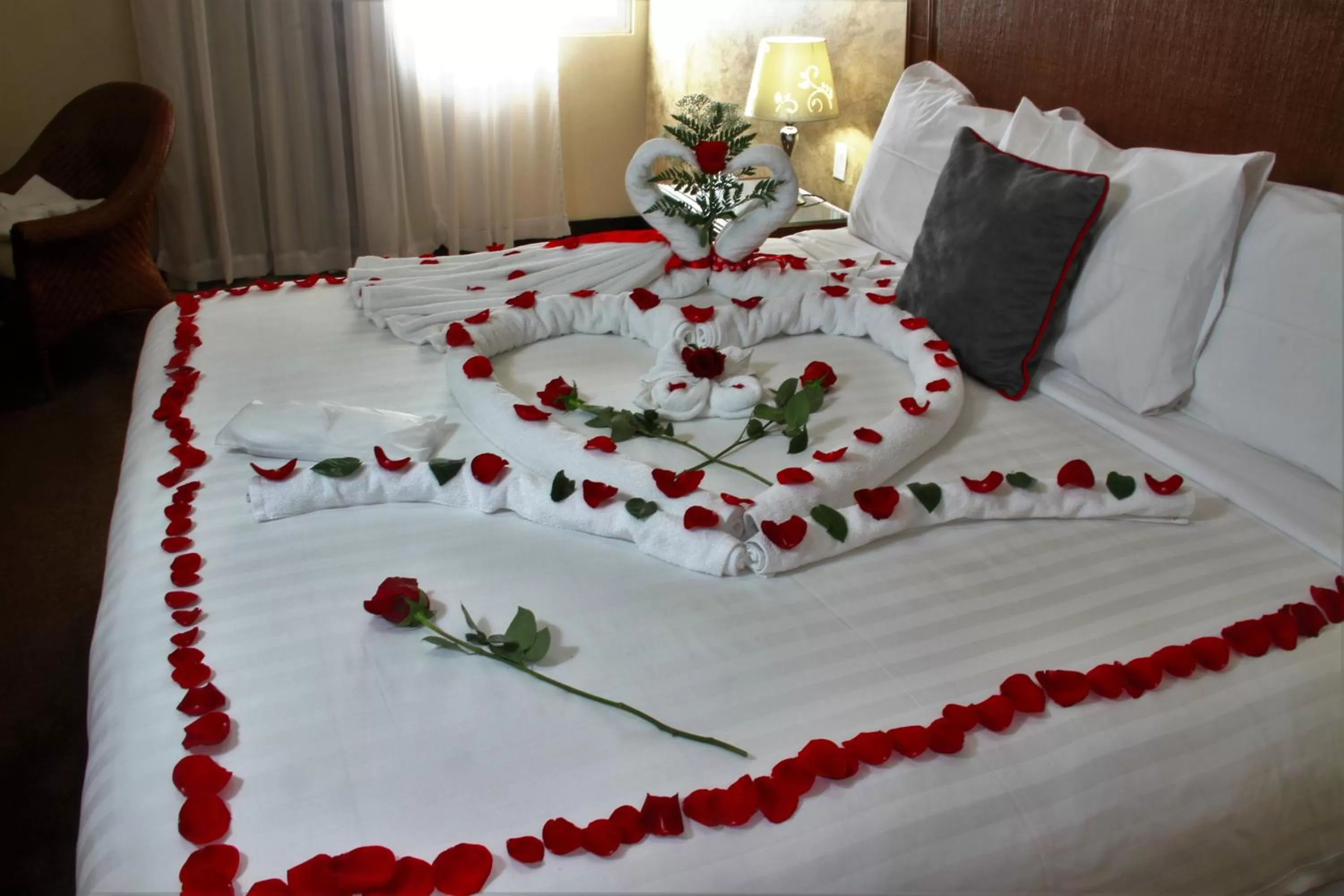 Bed in Radisson Colon 2,000 Hotel & Casino