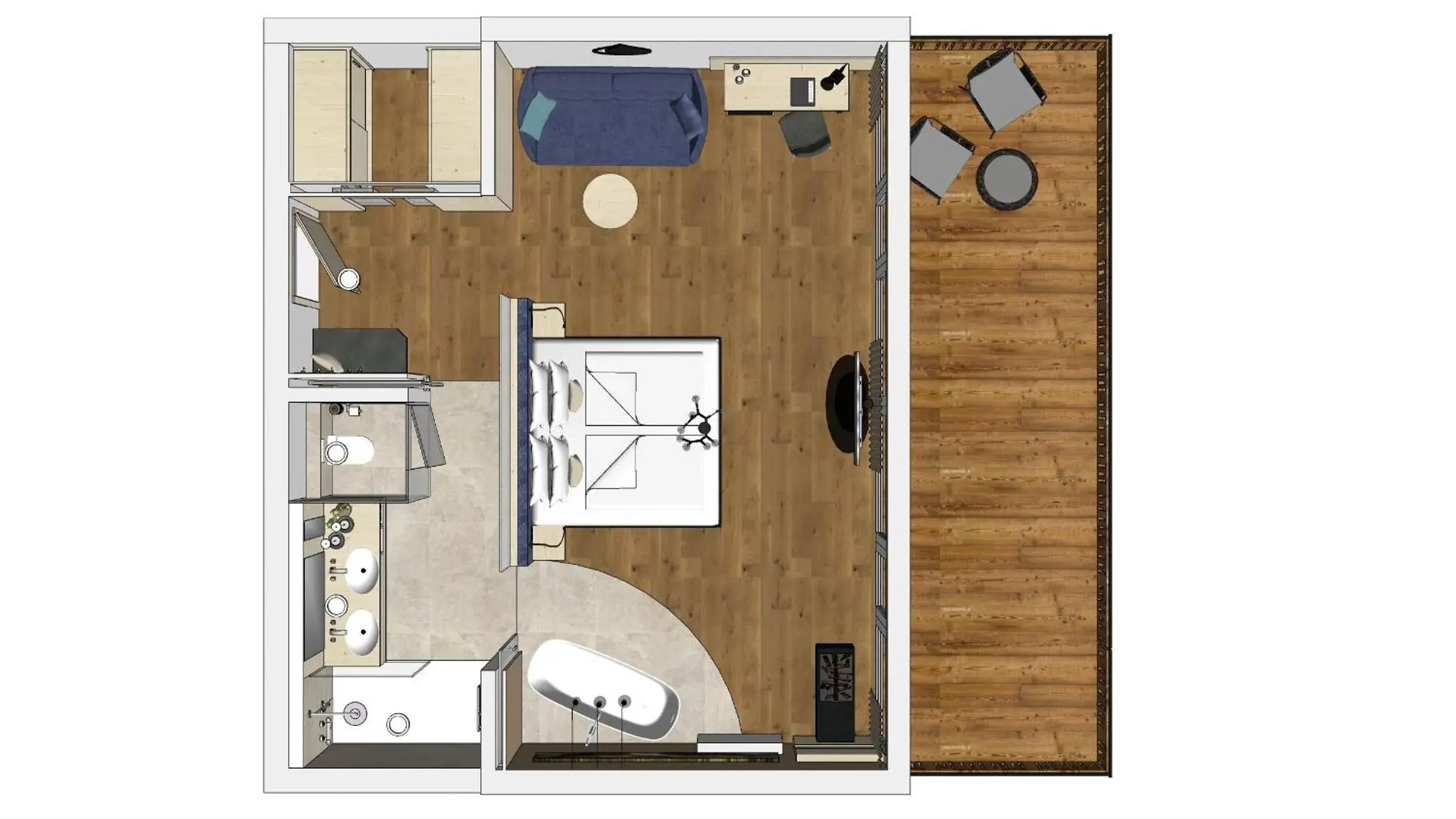 Floor Plan in Landrefugium Obermüller Balancehotel