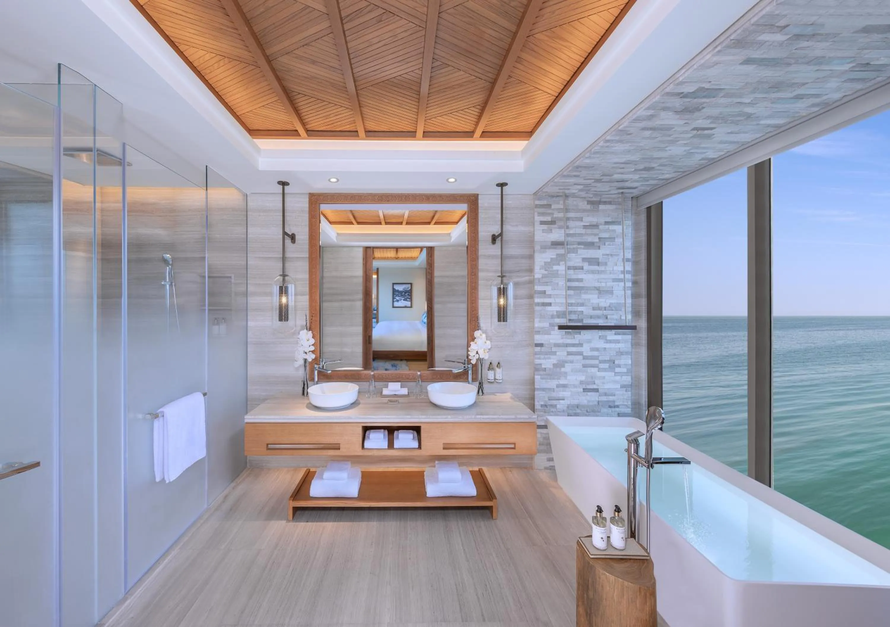 Bathroom in Anantara Mina Ras Al Khaimah Resort