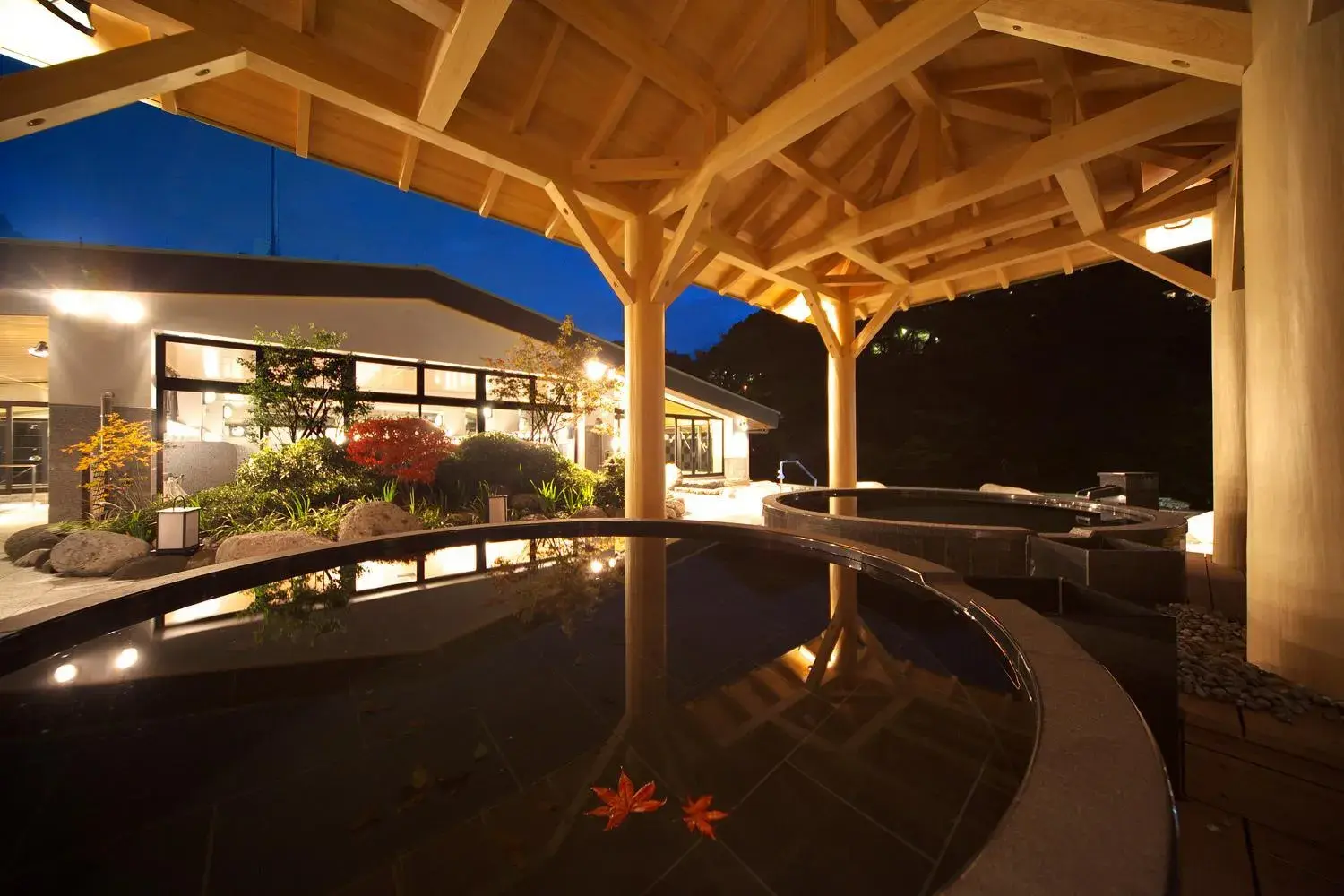 Swimming Pool in Hakone Tenseien Hotel