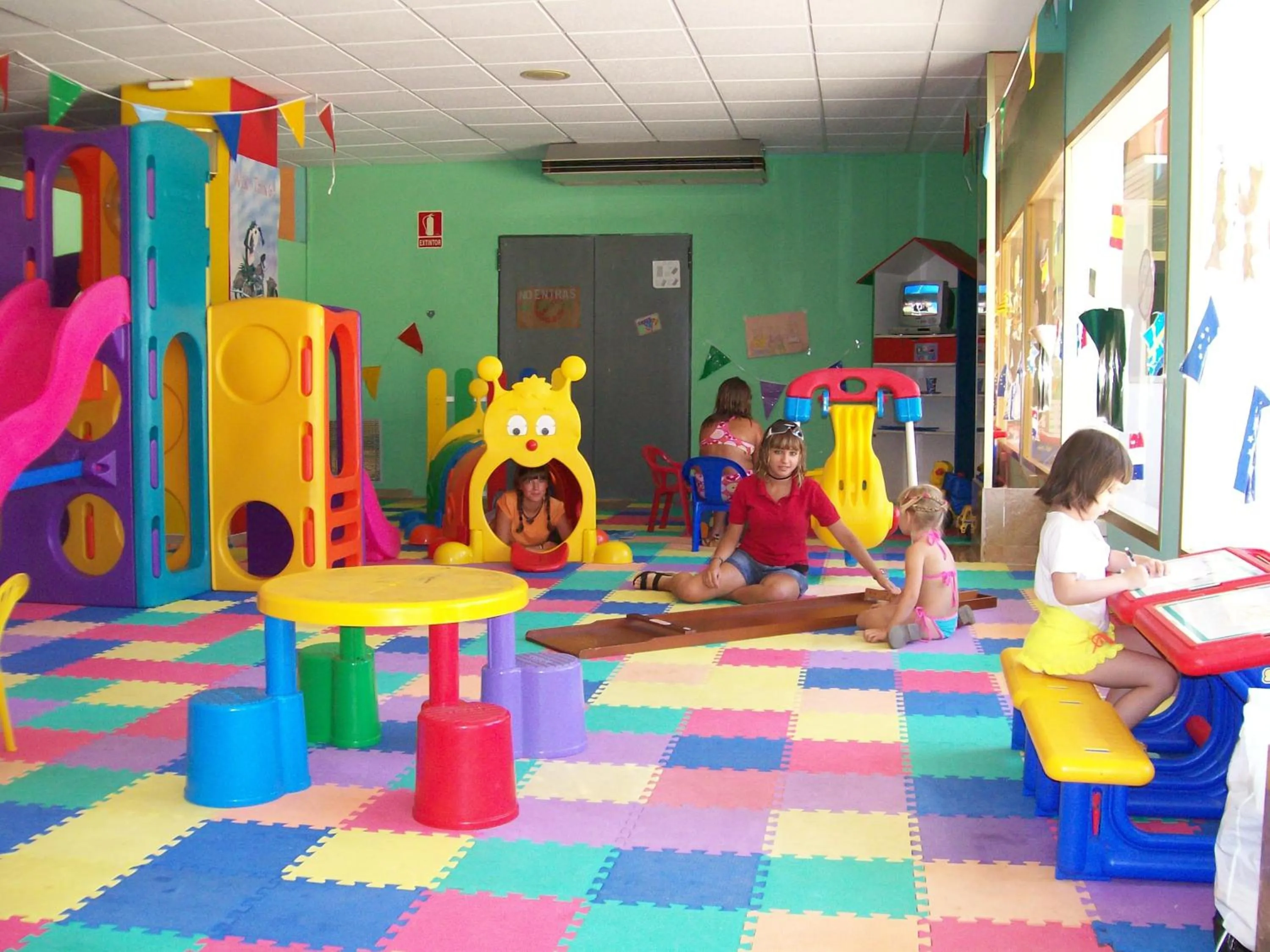 Children play ground in Hotel Esplendid