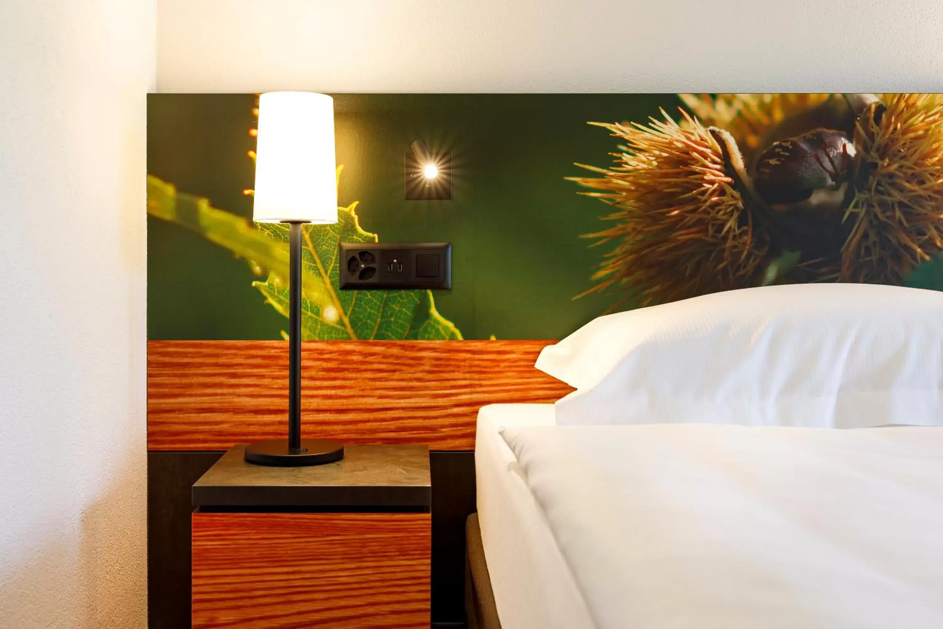 Bedroom in Hotel Bellinzona Sud Swiss Quality
