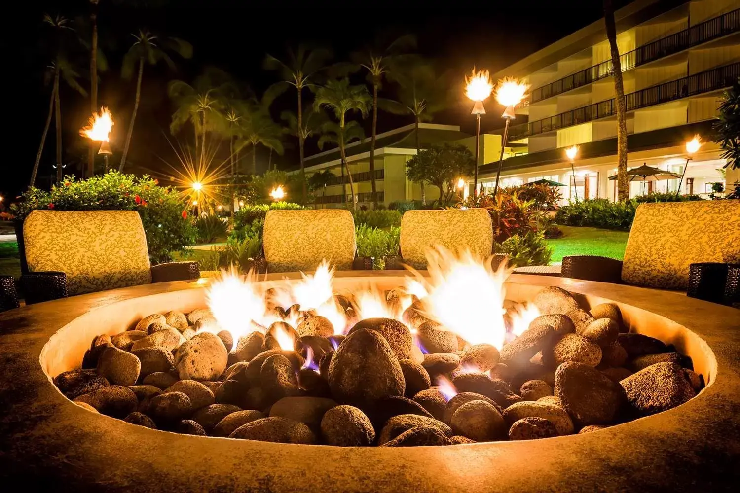 Patio in OUTRIGGER Kaua'i Beach Resort & Spa