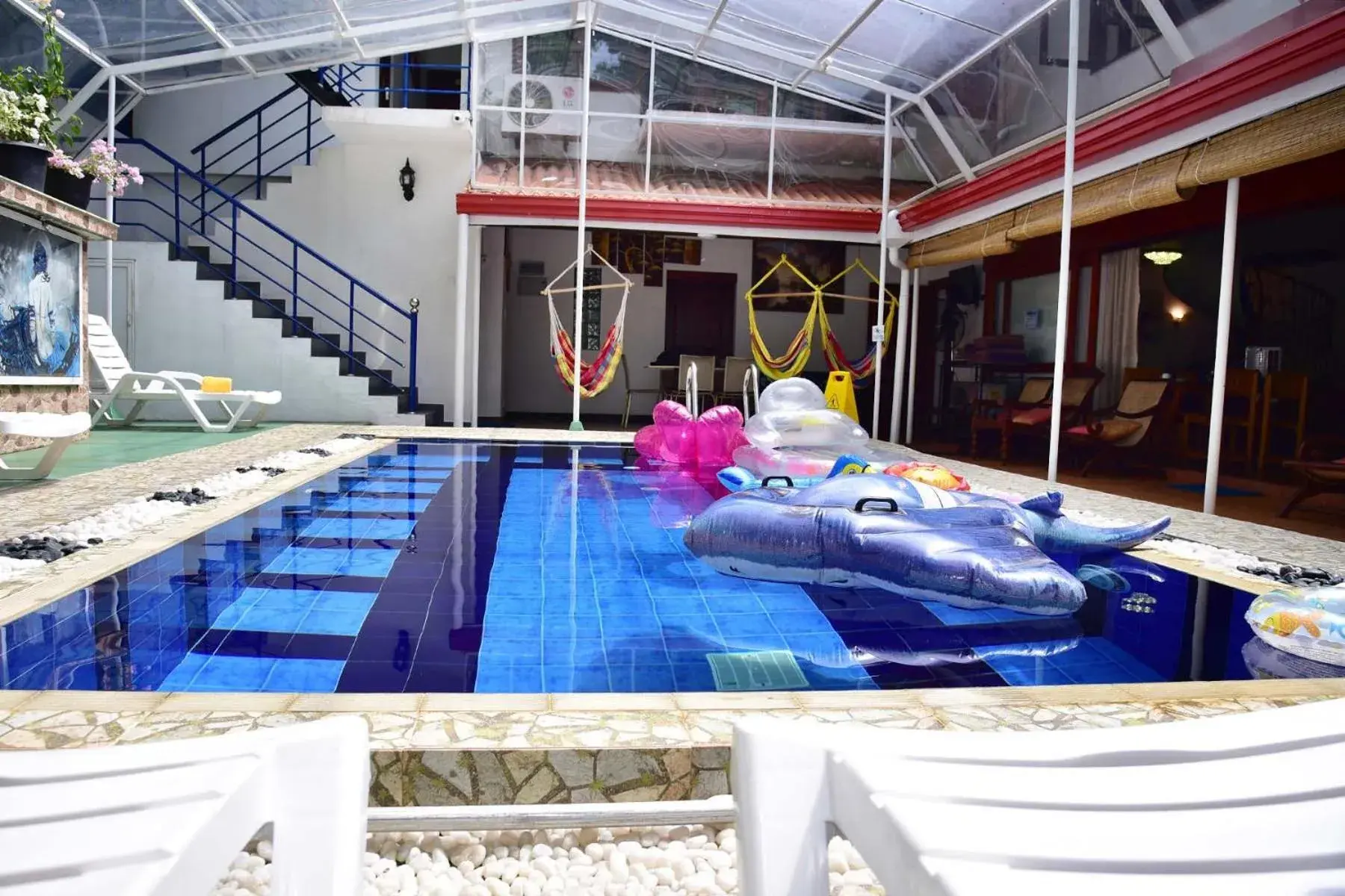 Swimming Pool in Colombo Villa at Cambridge Place