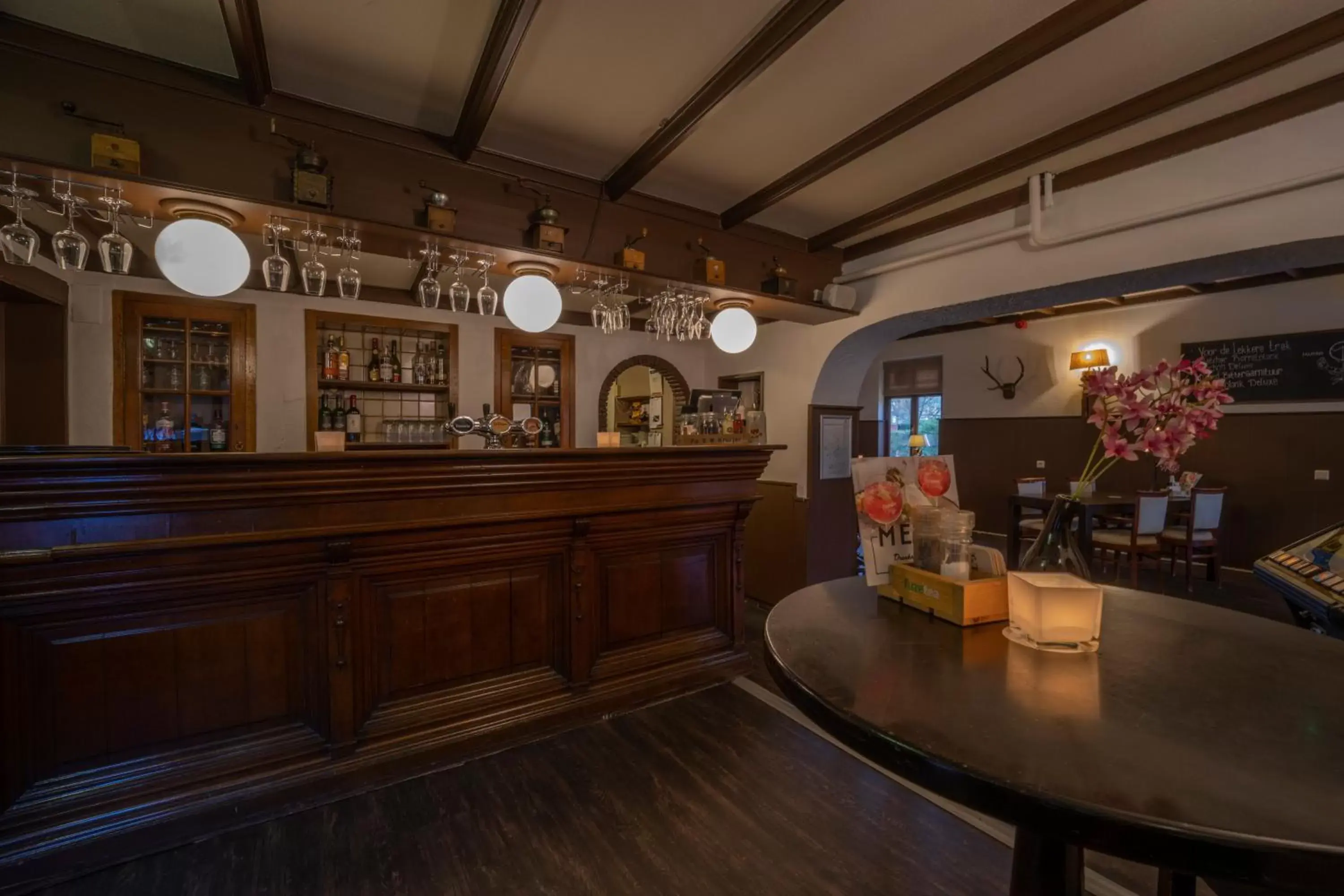 Lounge or bar, Lobby/Reception in Fletcher Hotel Restaurant De Geulvallei