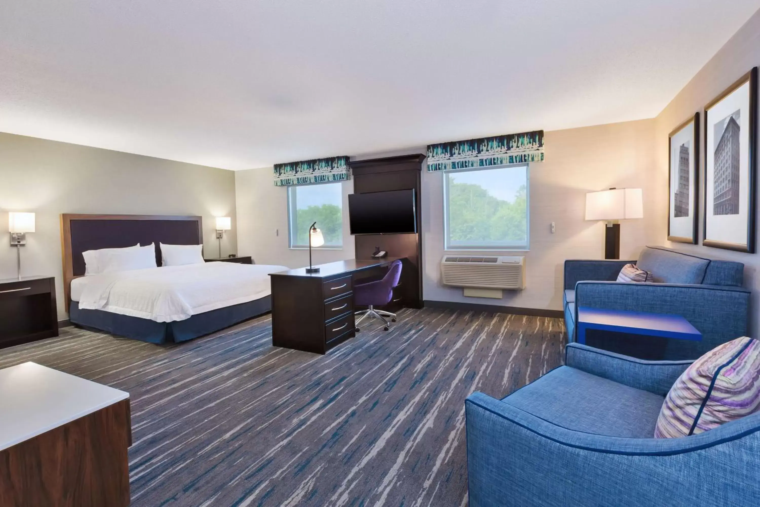 Bedroom in Hampton Inn and Suites Flint/Grand Blanc