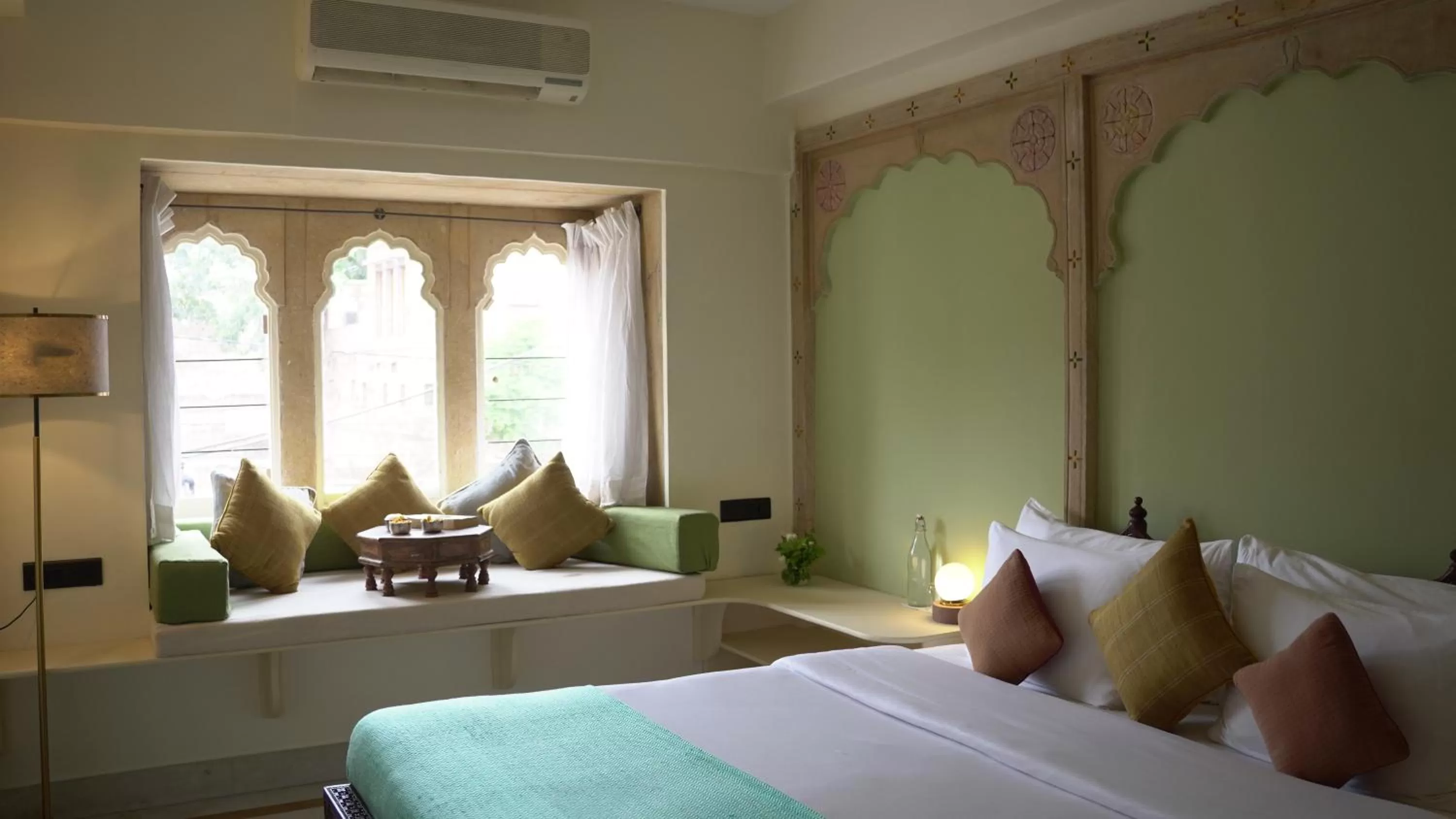 Seating area in The Stepwell Hotel