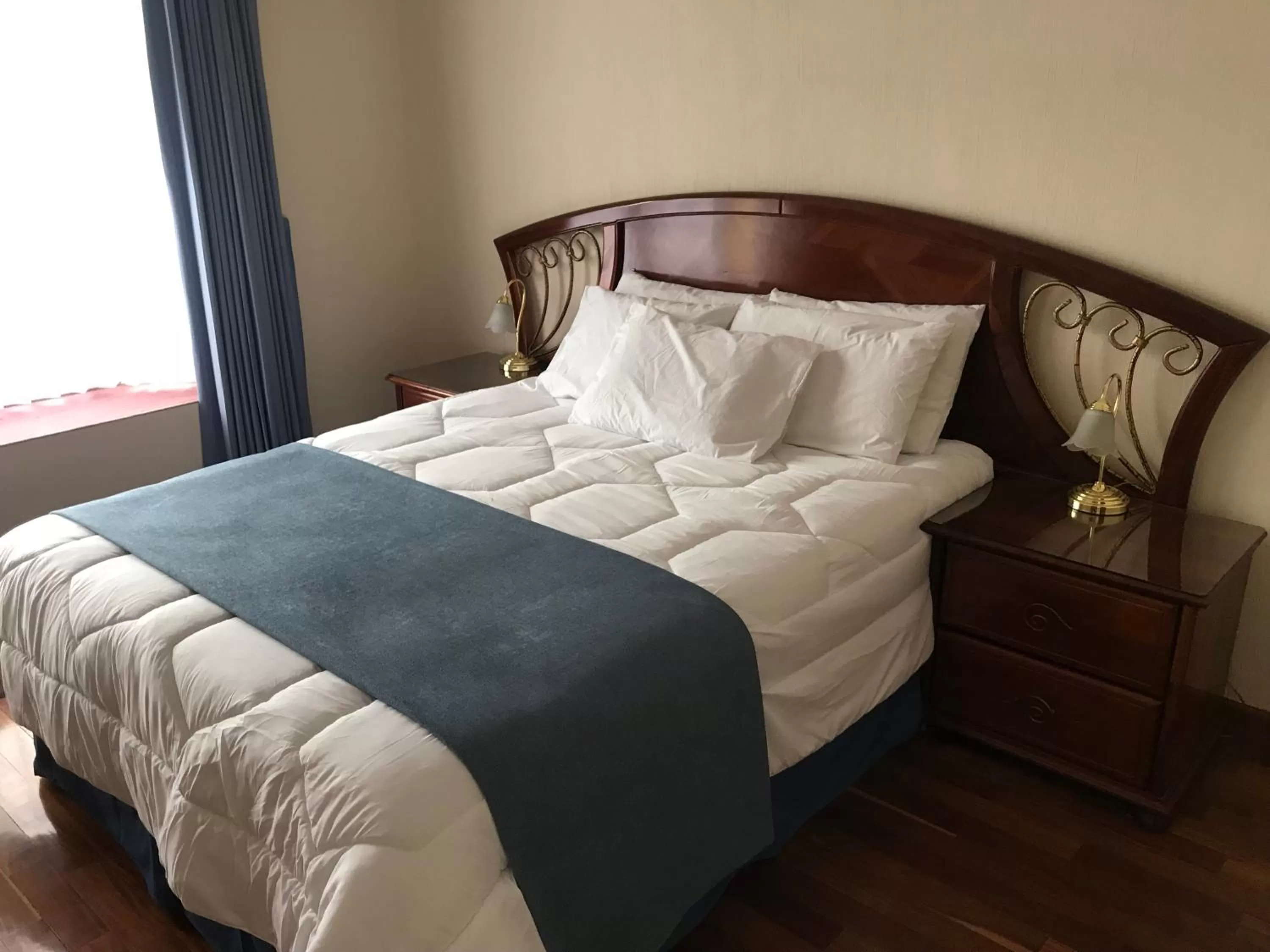 Bed in Hotel Belvedere