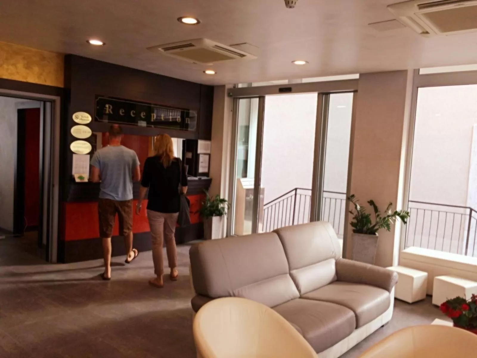 Lobby or reception in Hotel Panorama