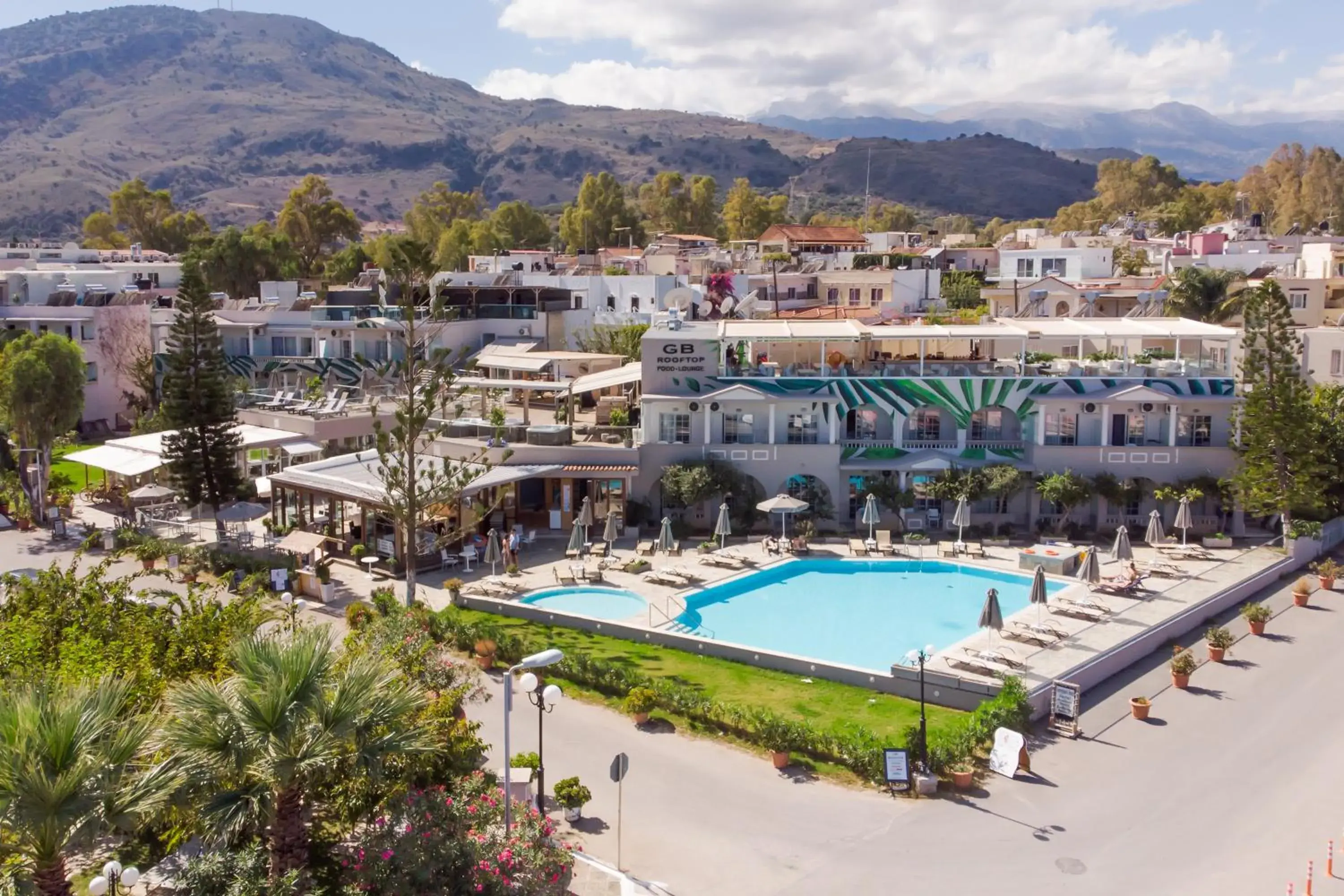 Pool View in Georgioupolis Beach Hotel