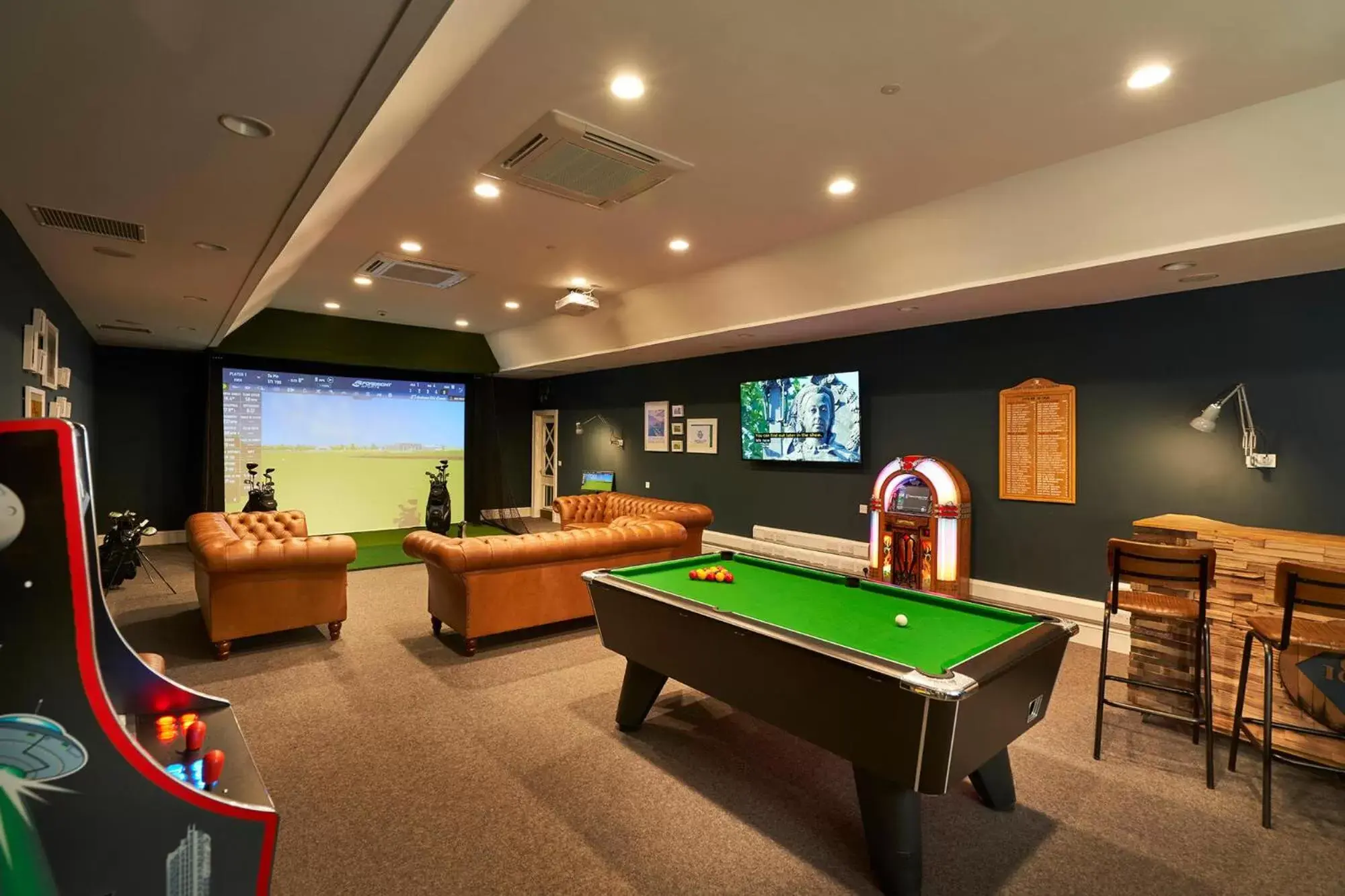 Game Room, Billiards in Crieff Hydro