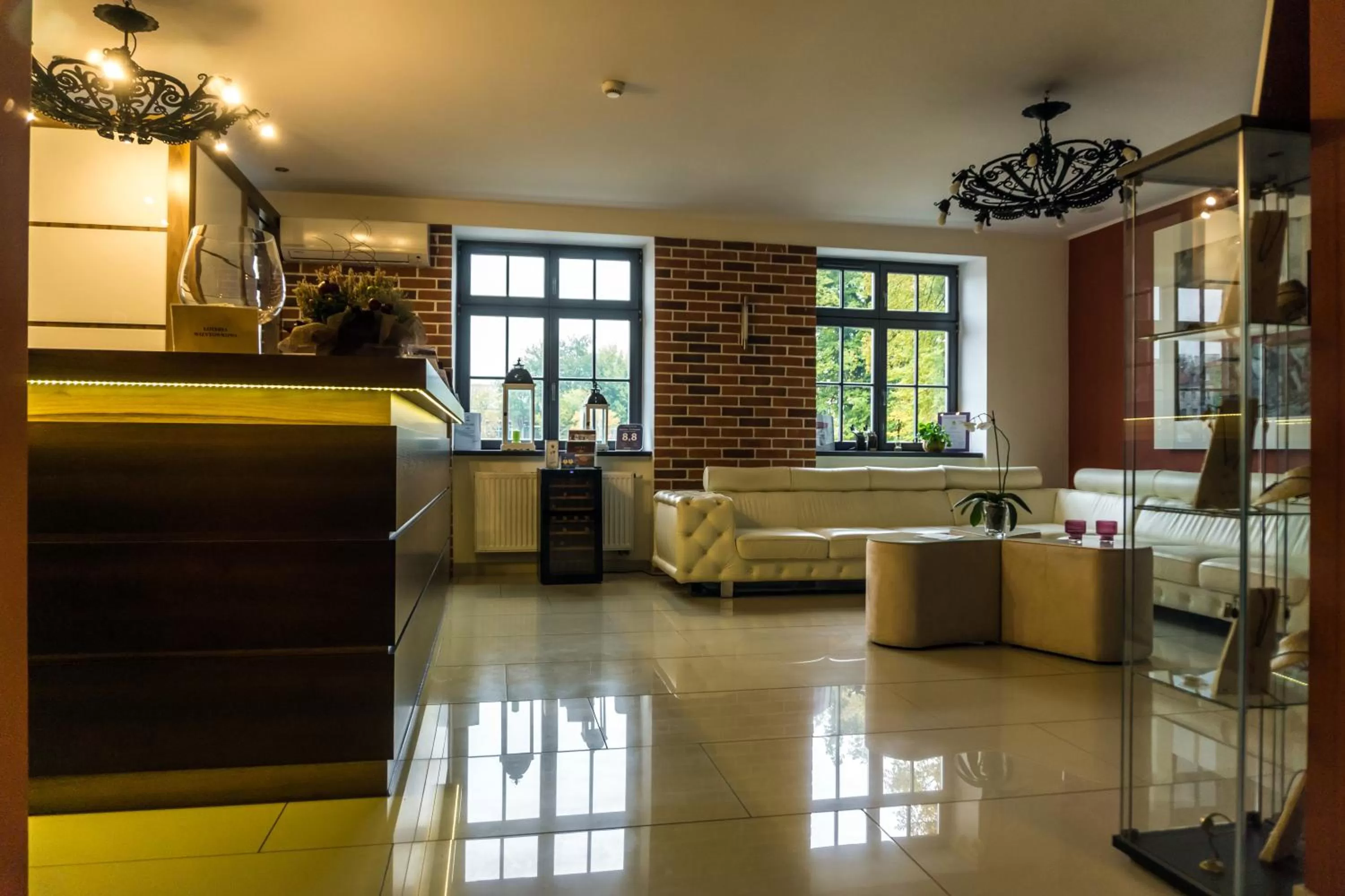 Seating area in Zamek Gniew - Pałac Marysieńki