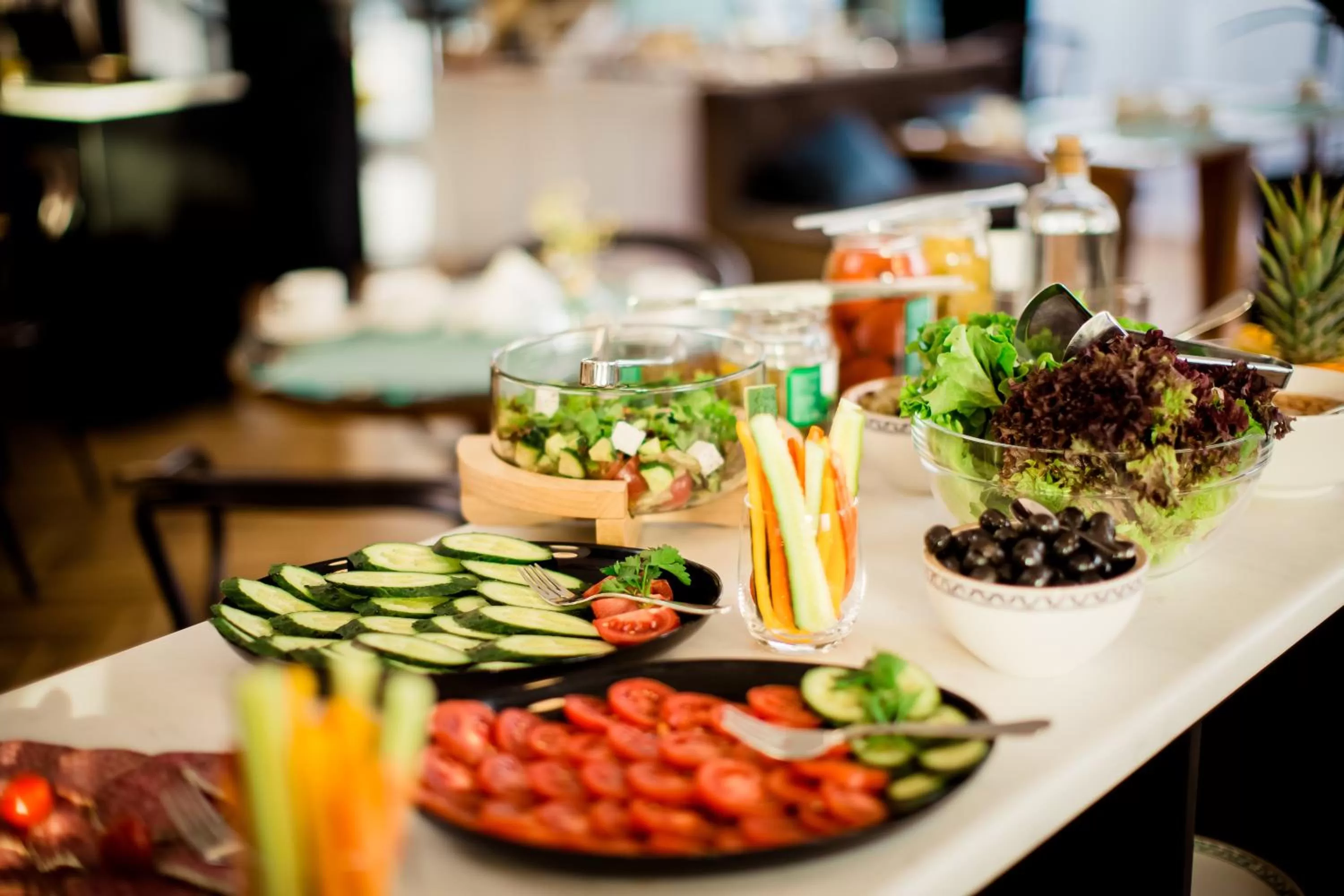 Buffet breakfast in Europe Hotel