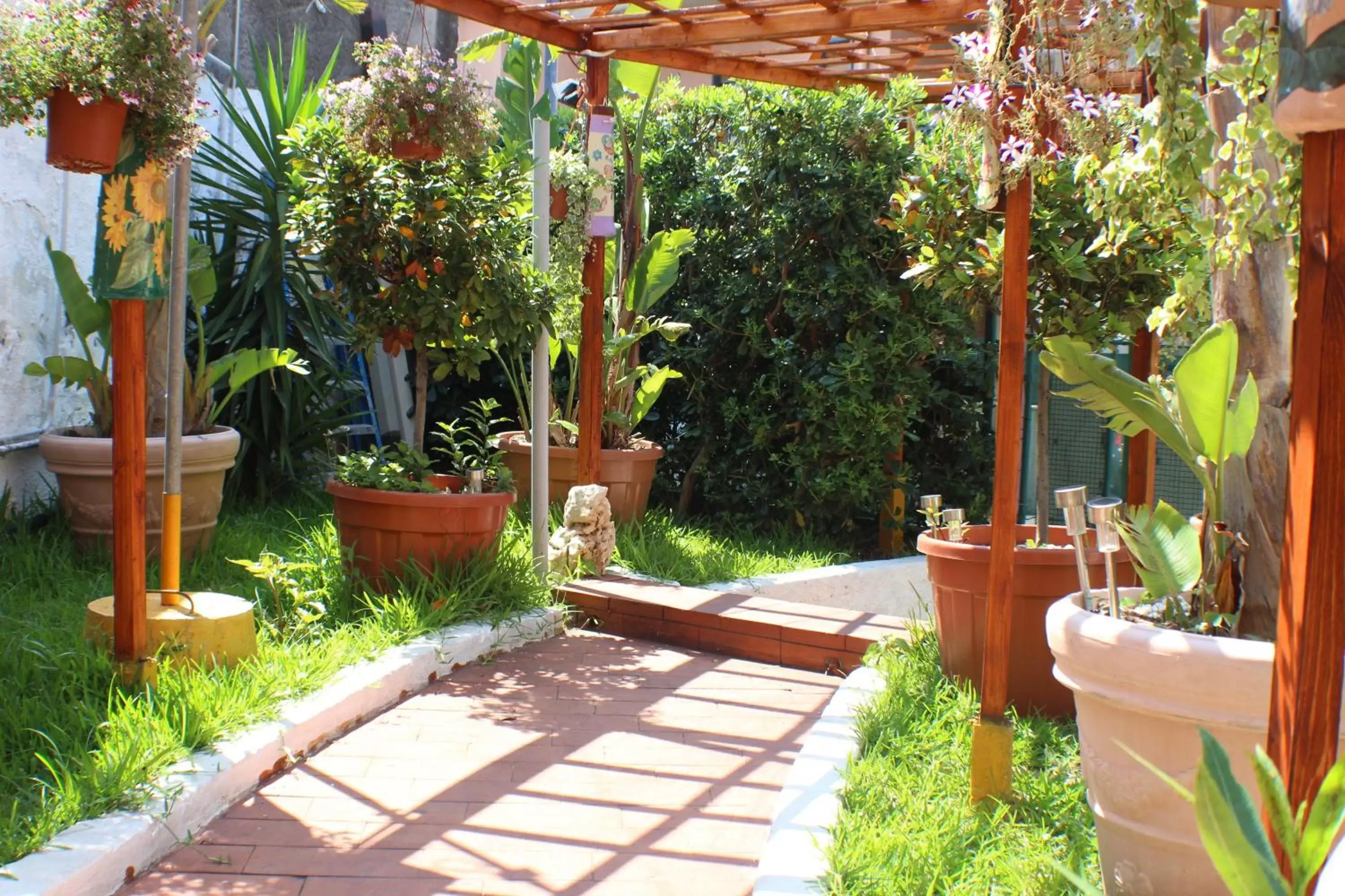 Facade/entrance, Garden in San Nicolò House