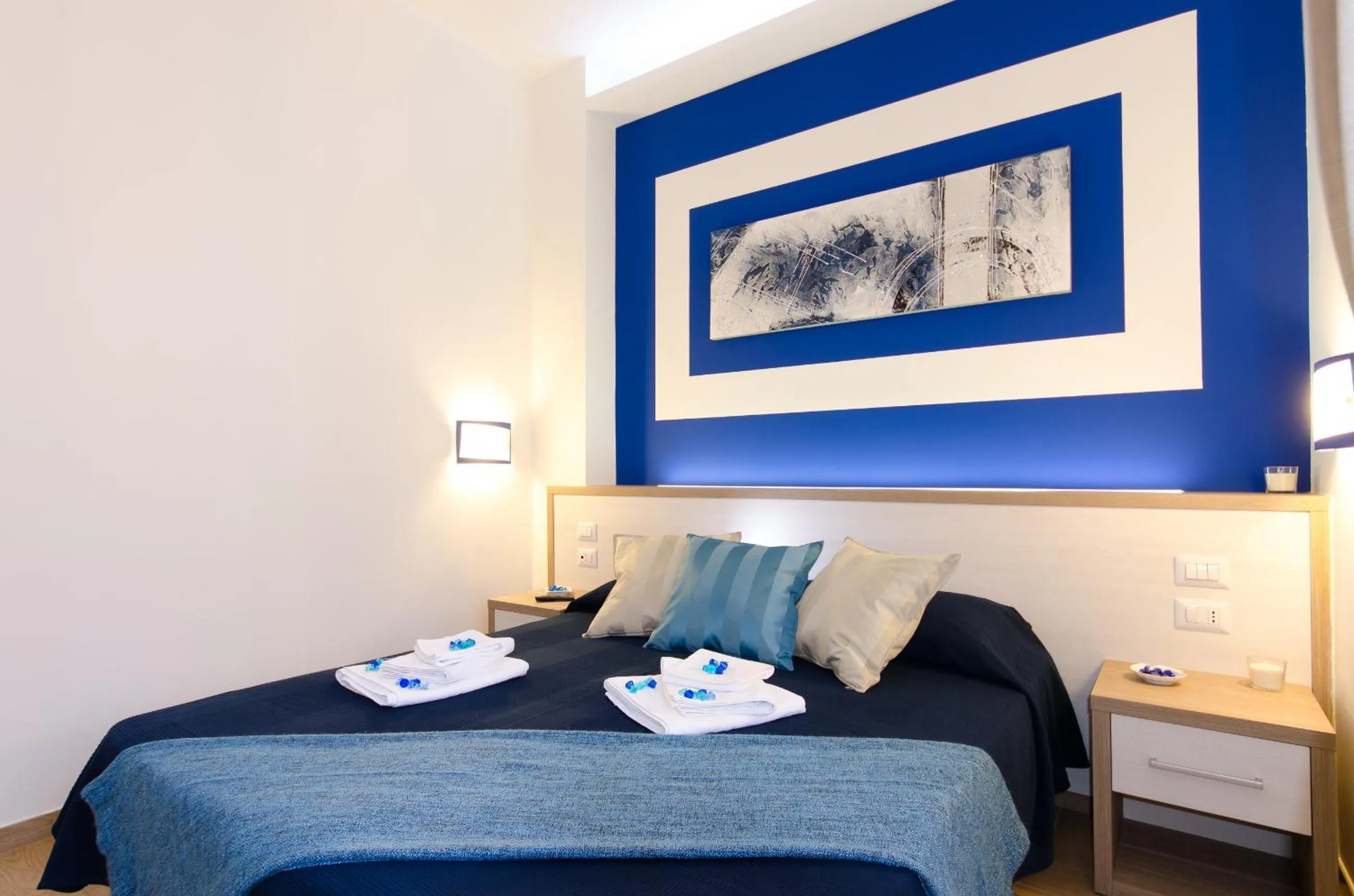 Bedroom, Bed in Gemme Di Roma Accomodation