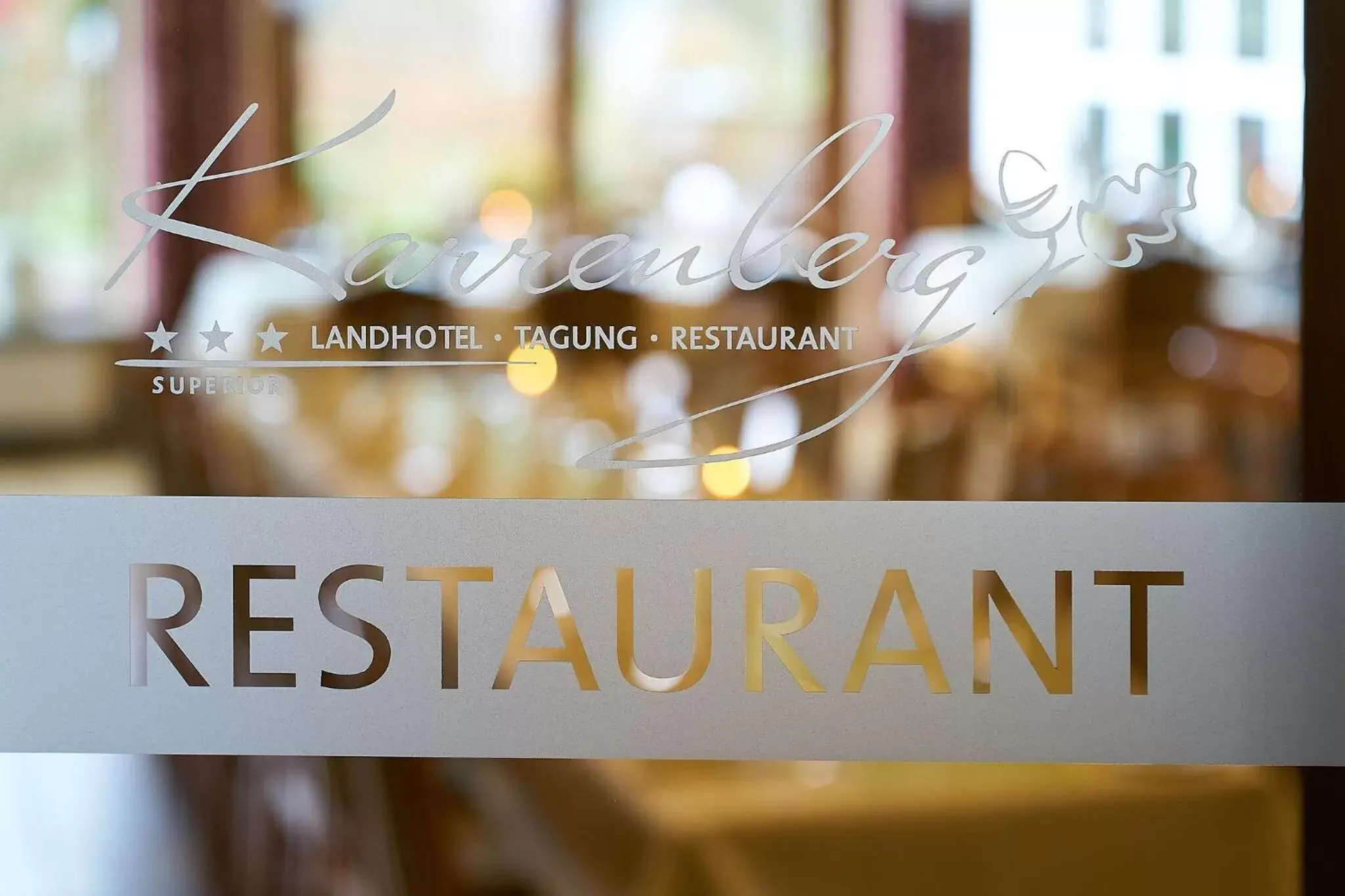 Restaurant/places to eat, Property Logo/Sign in Landhotel Karrenberg