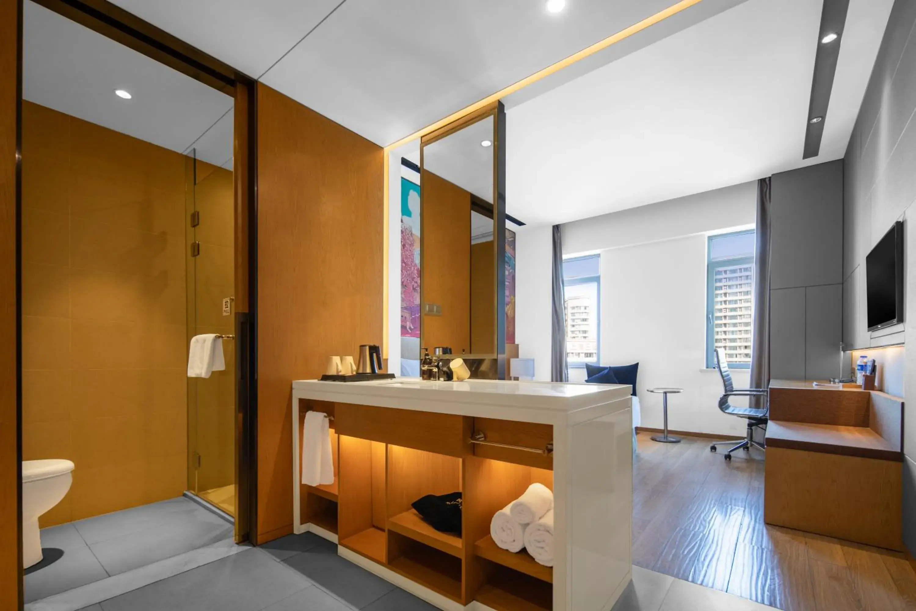 Toilet, Bathroom in Minimax Hotel Shanghai Songjiang