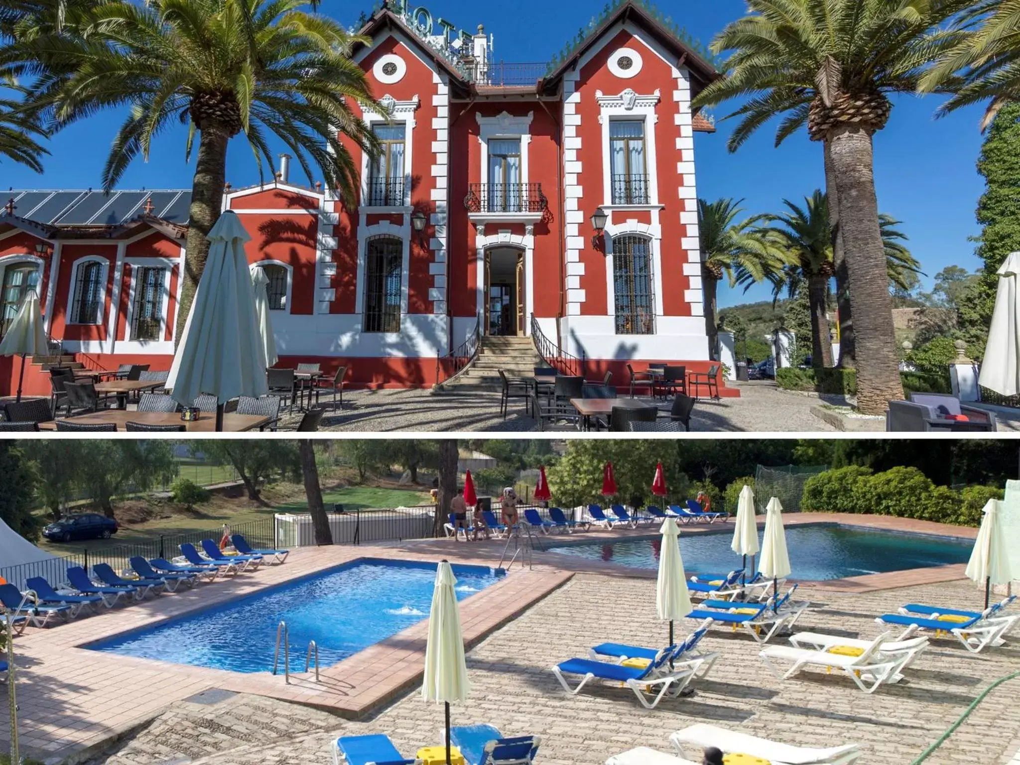 Swimming Pool in Hotel Finca Los Abetos