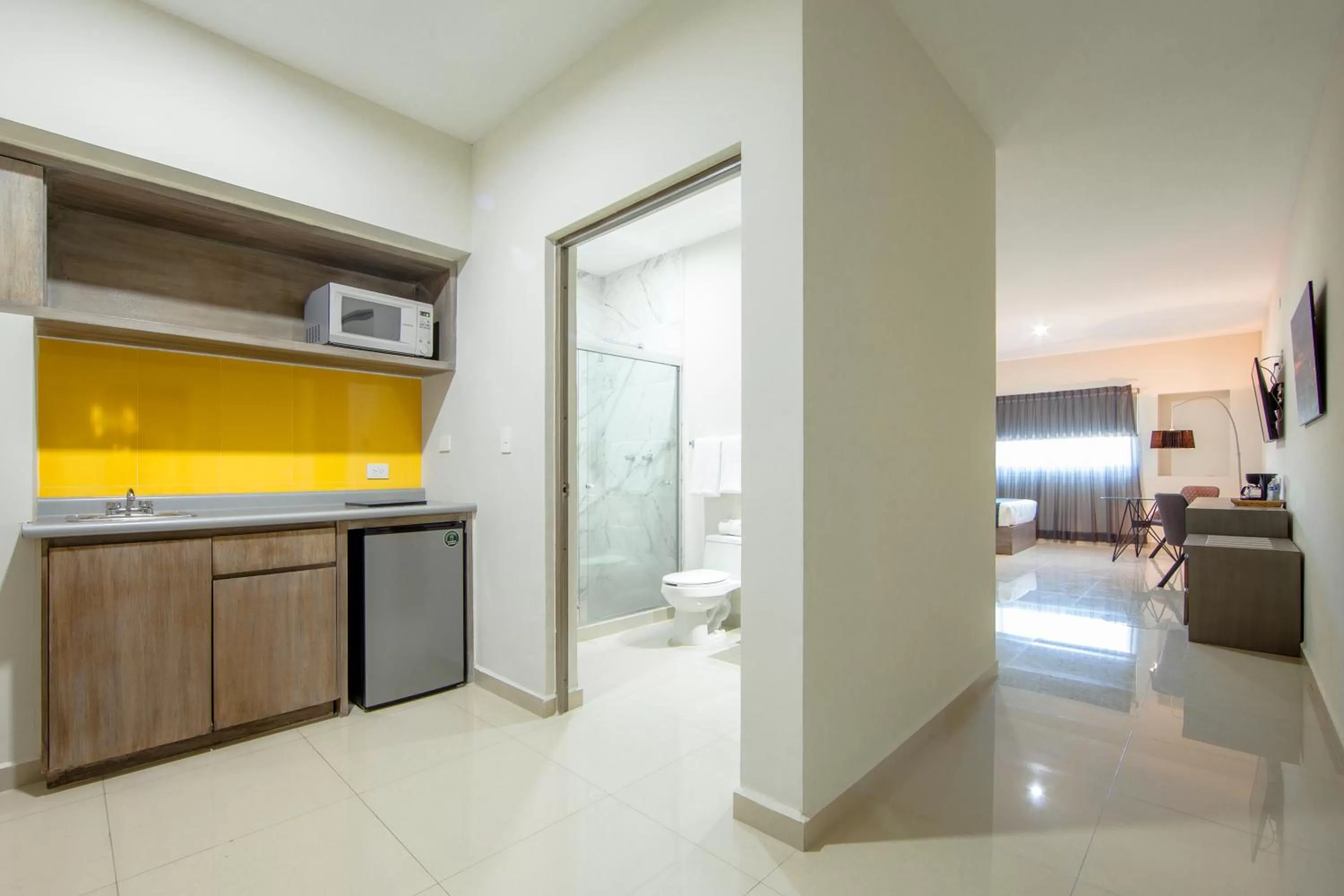 Kitchen or kitchenette in InHouse Hotel Culiacán