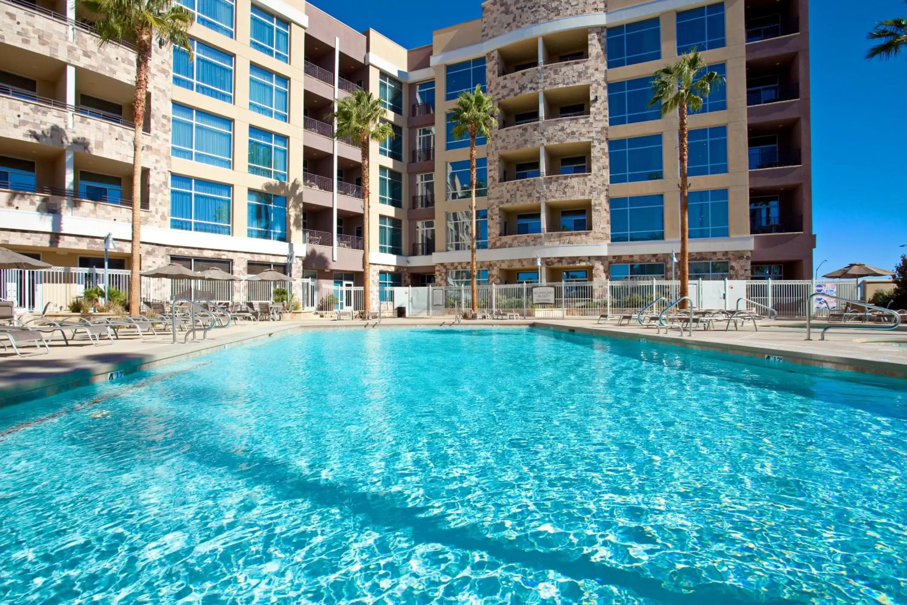 Pool view, Swimming Pool in Staybridge Suites Las Vegas - Stadium District