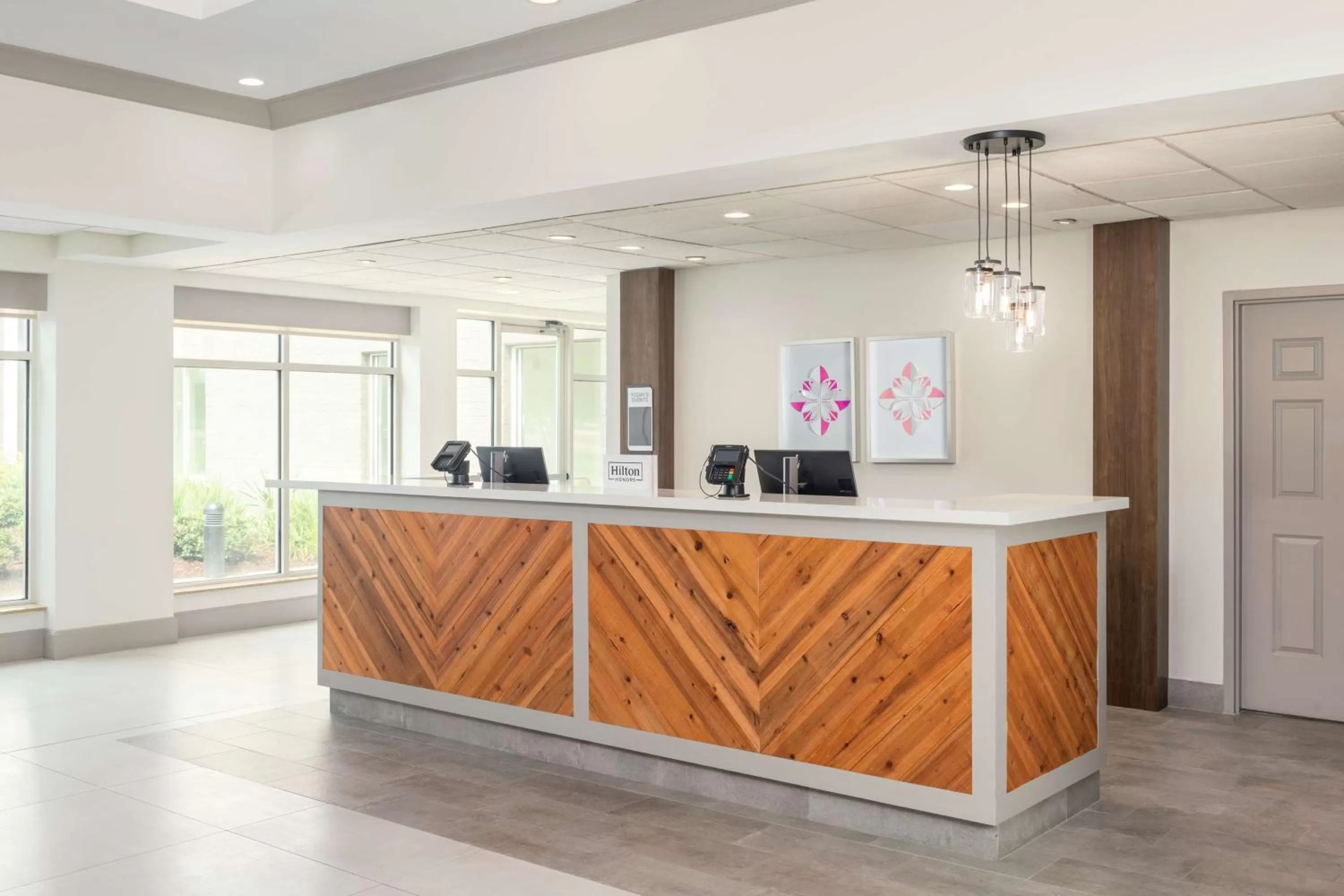 Lobby or reception in Hilton Garden Inn Lafayette/Cajundome