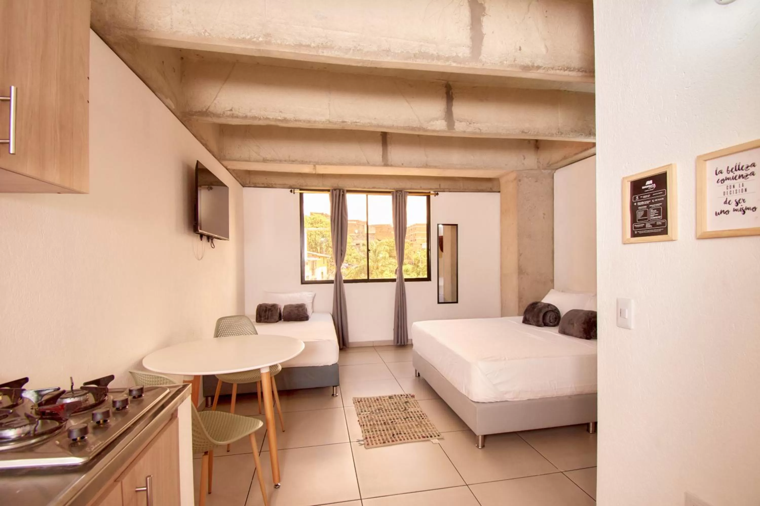 Photo of the whole room, Bed in Mangata Living by Bernalo Hotels