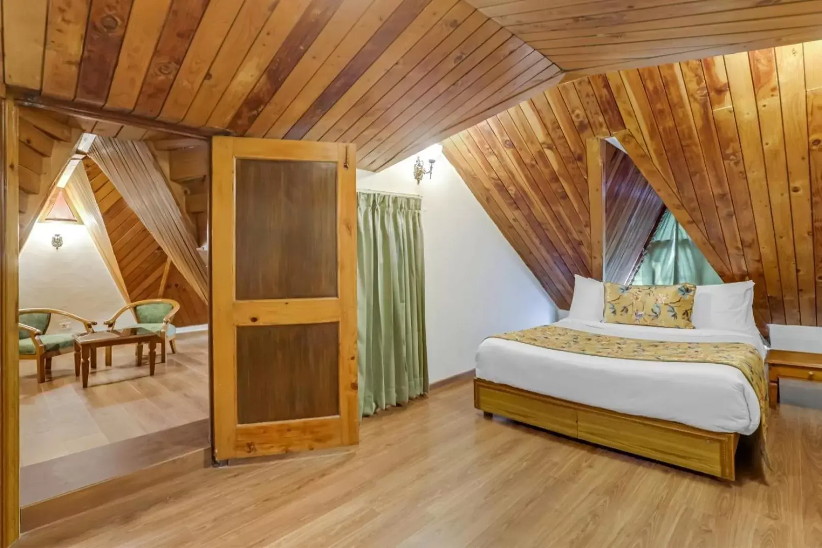 Bed in Summit Le Royale Hotel, Shimla Bed in Summit Le Royale Hotel, Shimla