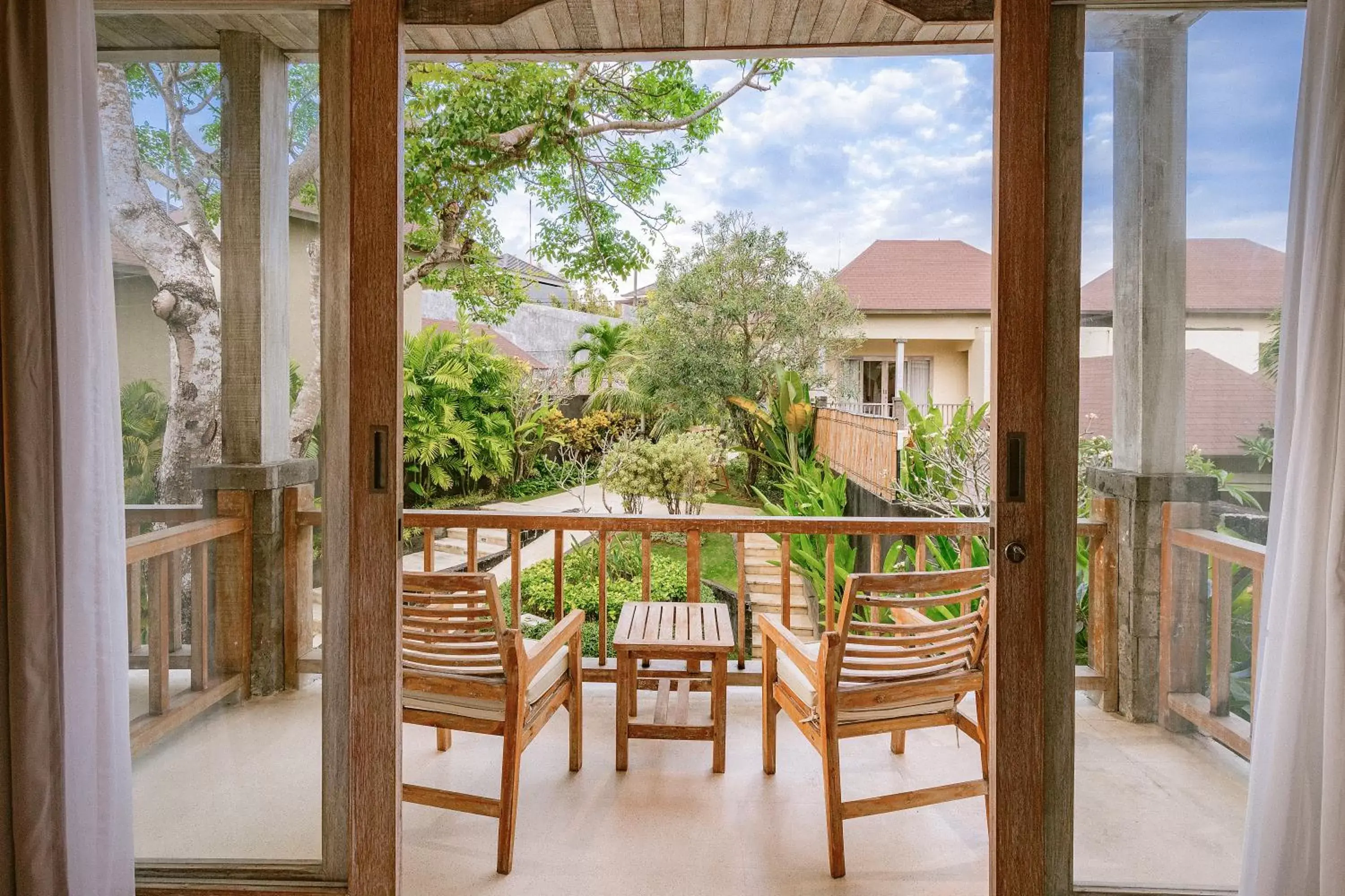 Balcony/Terrace in La Berceuse Resort and Villa Nusa Dua by Taritiya Collection
